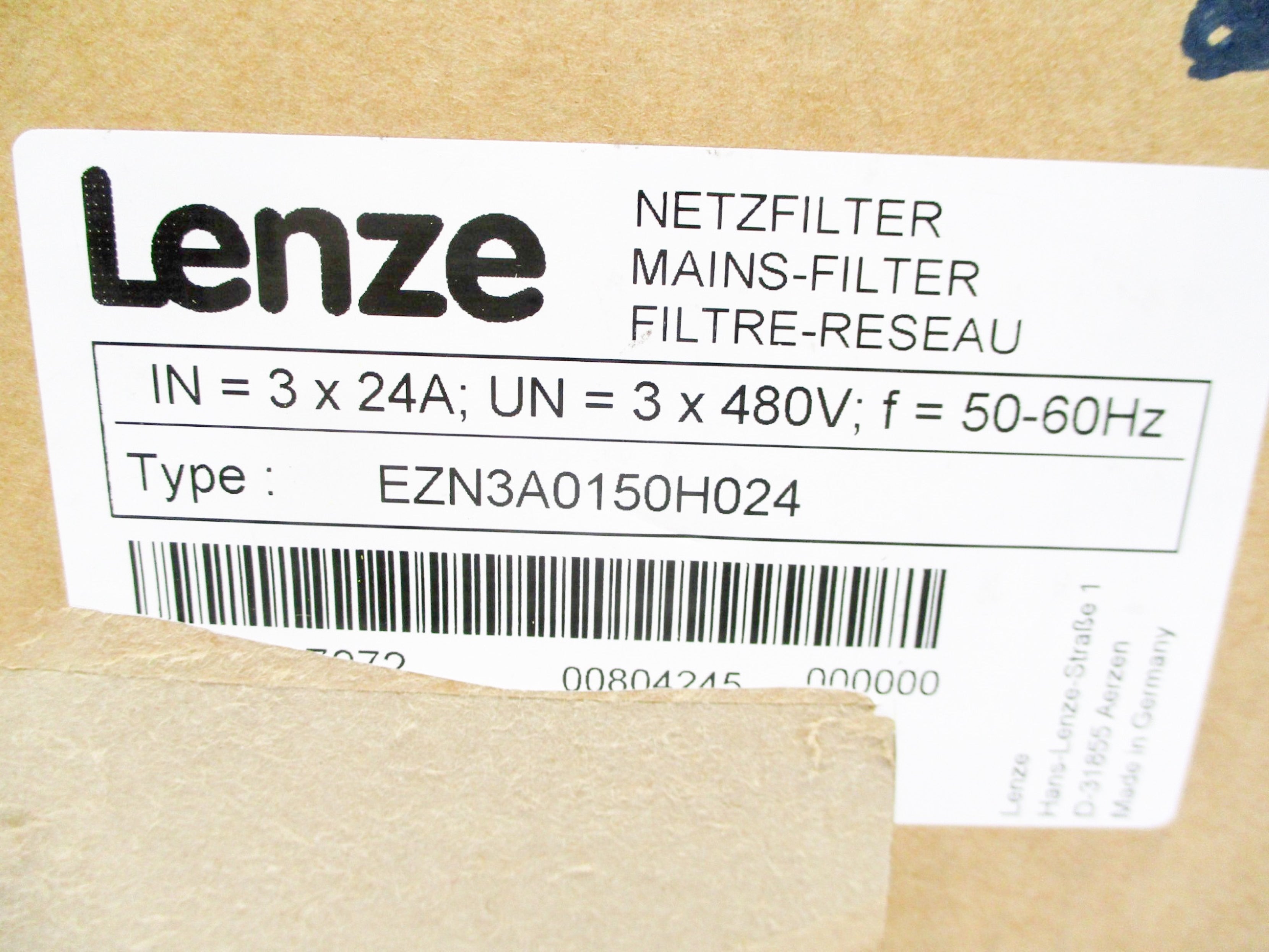 LENZE EZN3A0150H024 NSMP