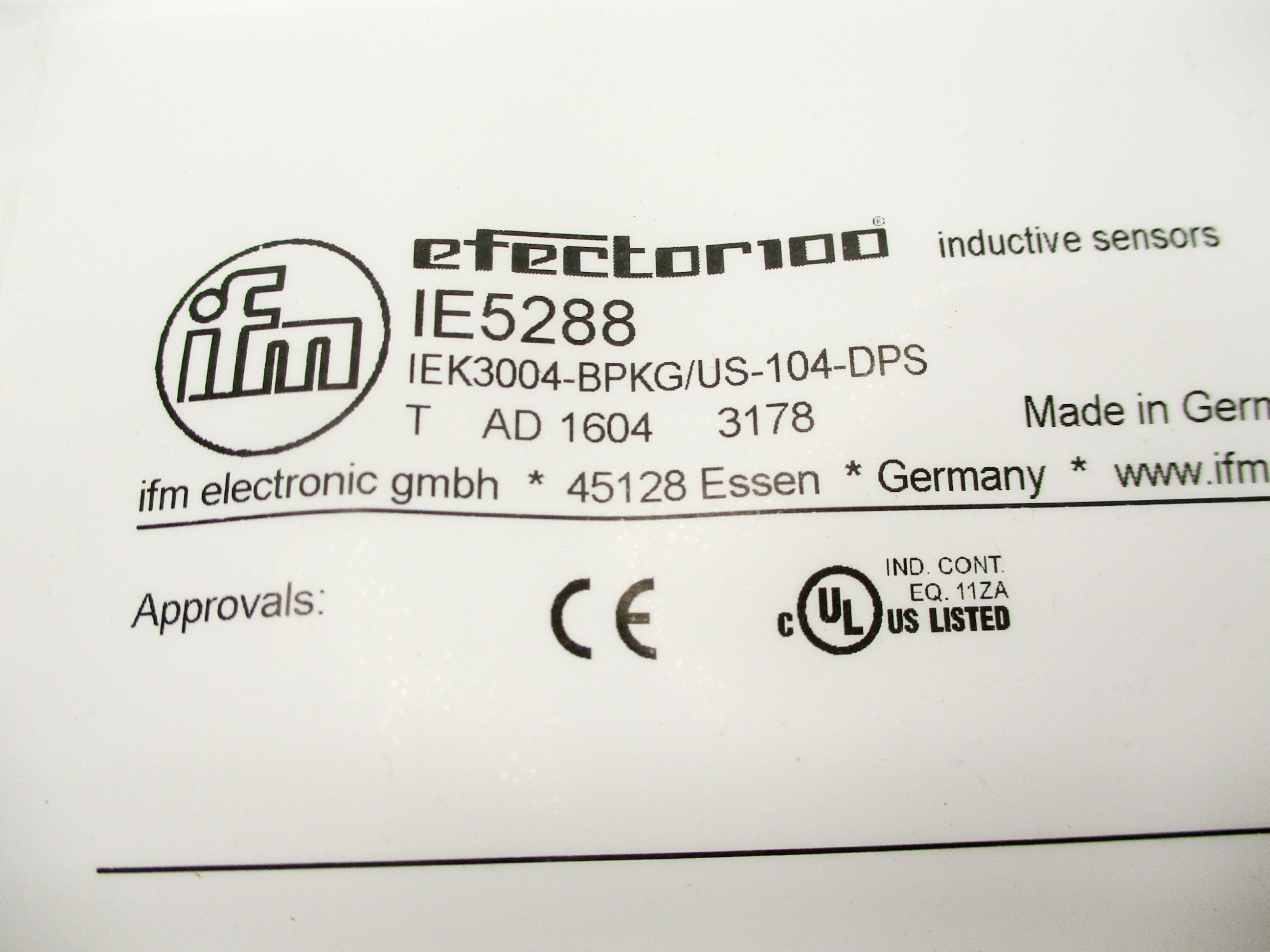 IFM EFECTOR IE5288 NSMP
