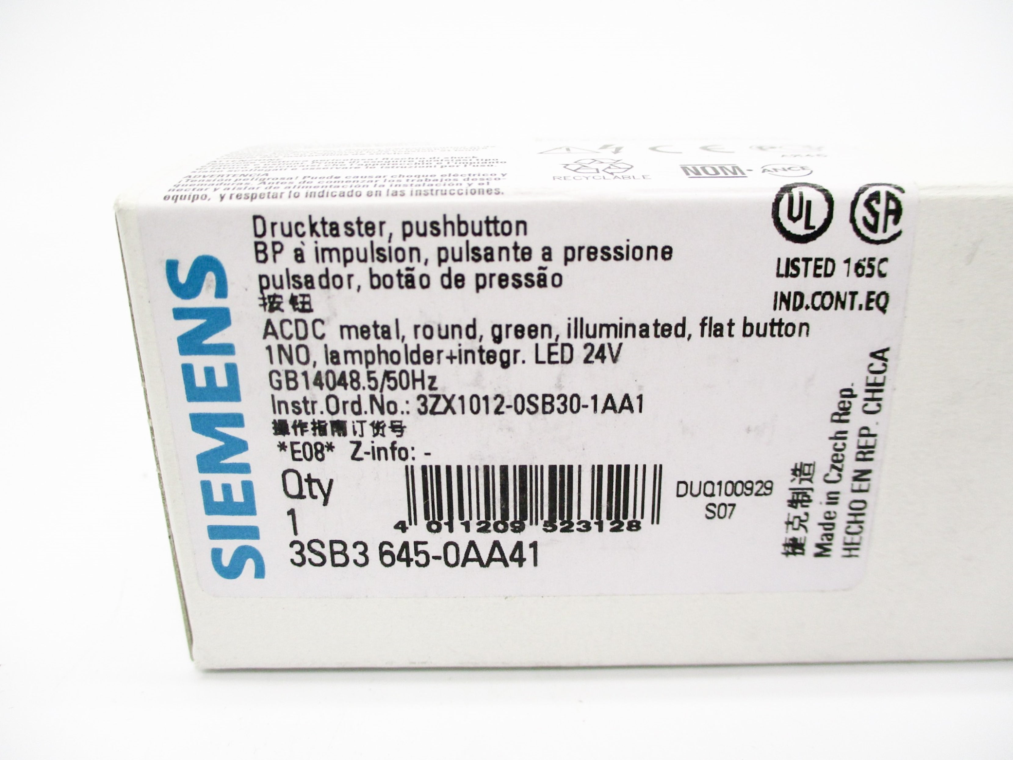 SIEMENS 3SB3645-0AA41 NSMP
