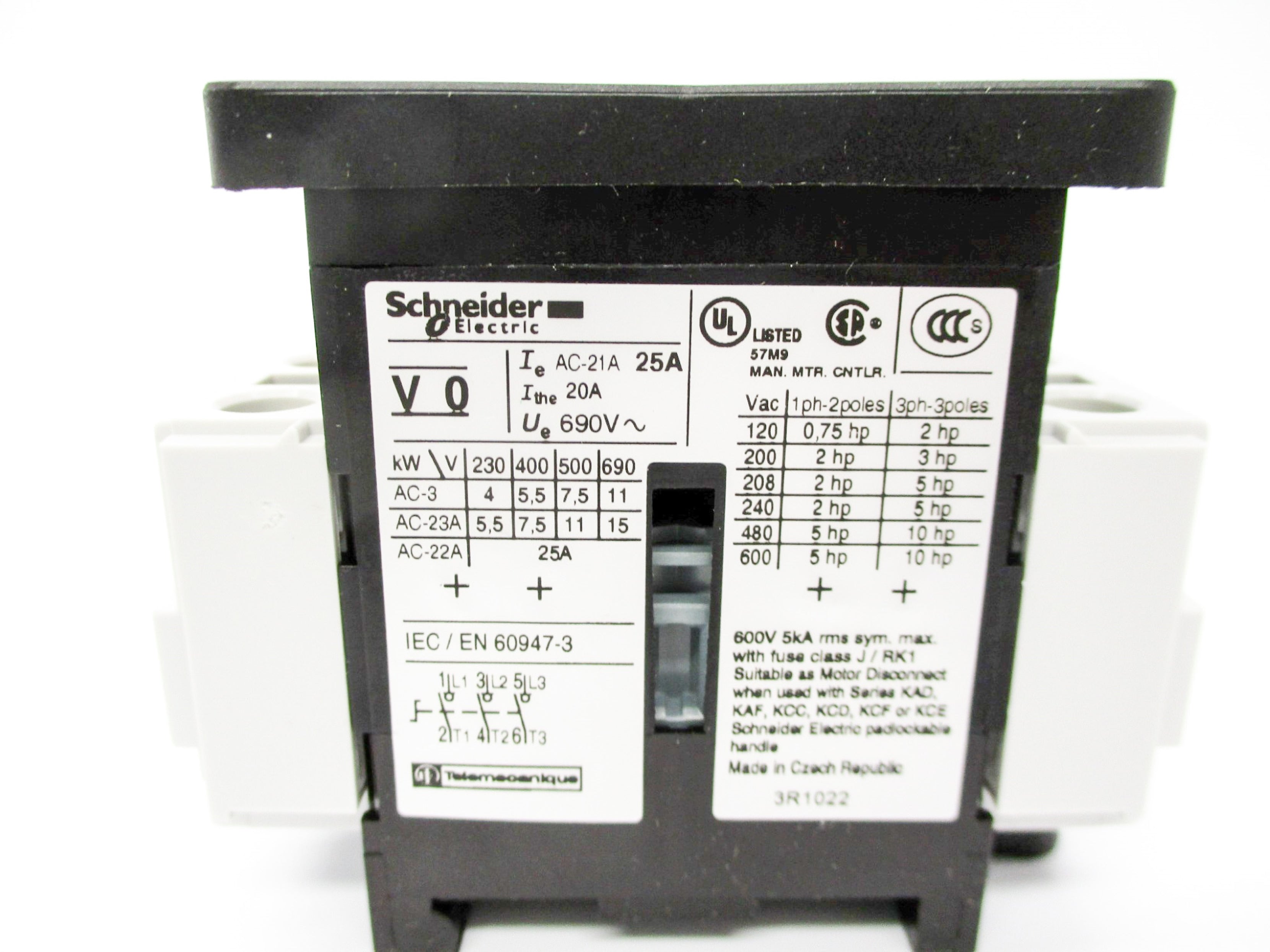 SCHNEIDER ELECTRIC VCF0 NSMP
