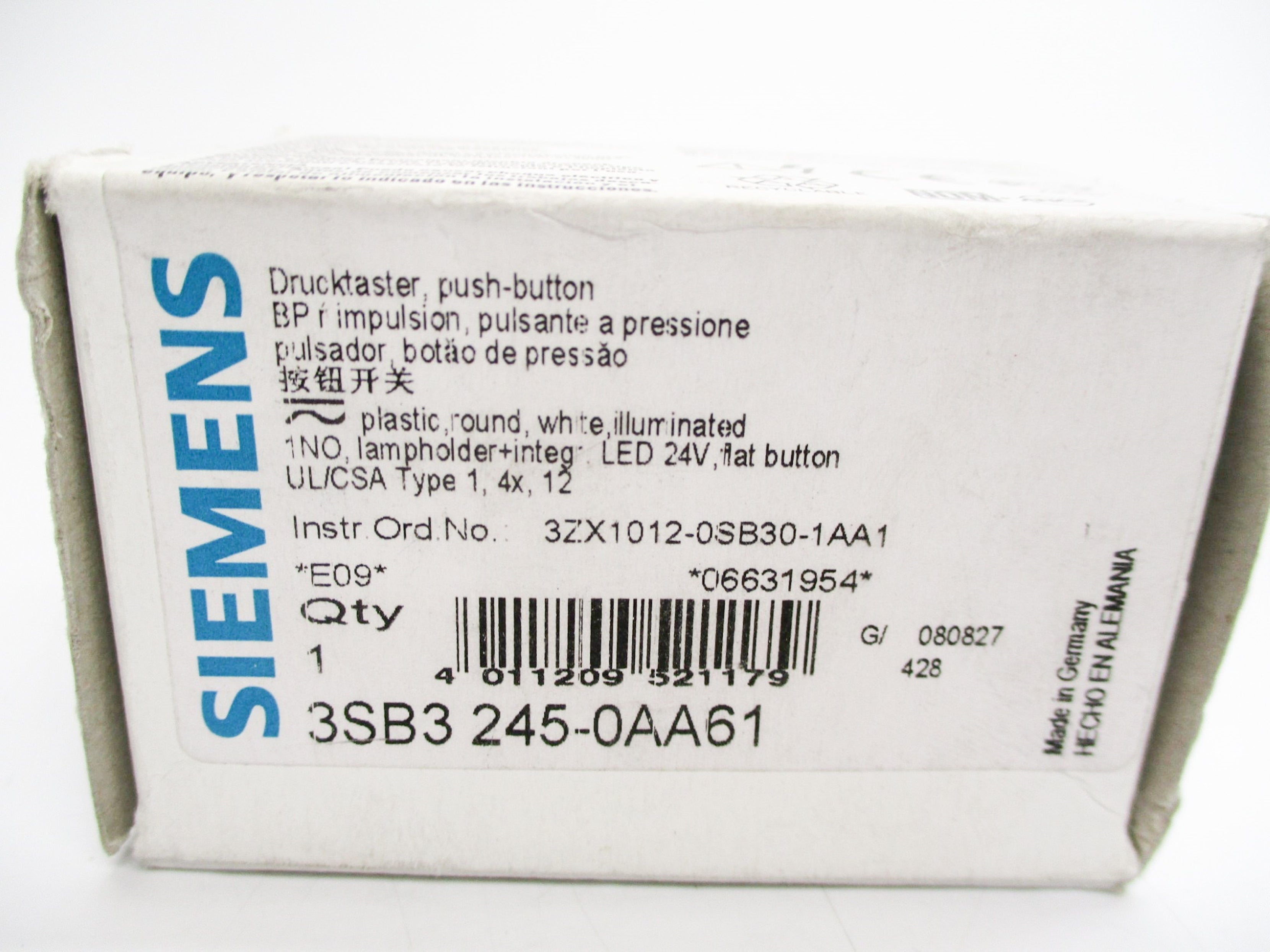 SIEMENS 3SB3245-0AA61 (AS PICTURED) NSMP