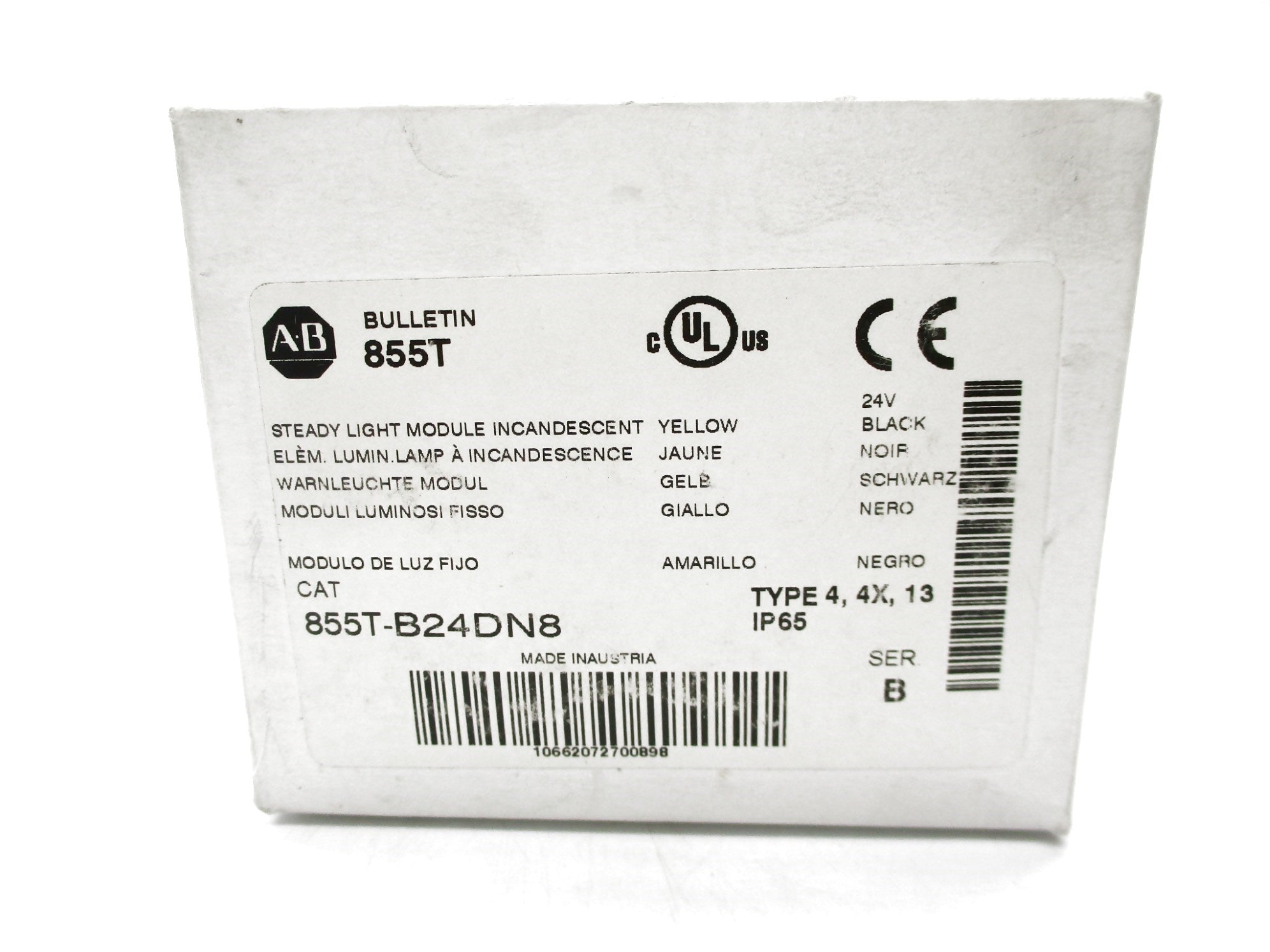 ALLEN BRADLEY 855T-B24DN8 SER. B (WH) NSMP