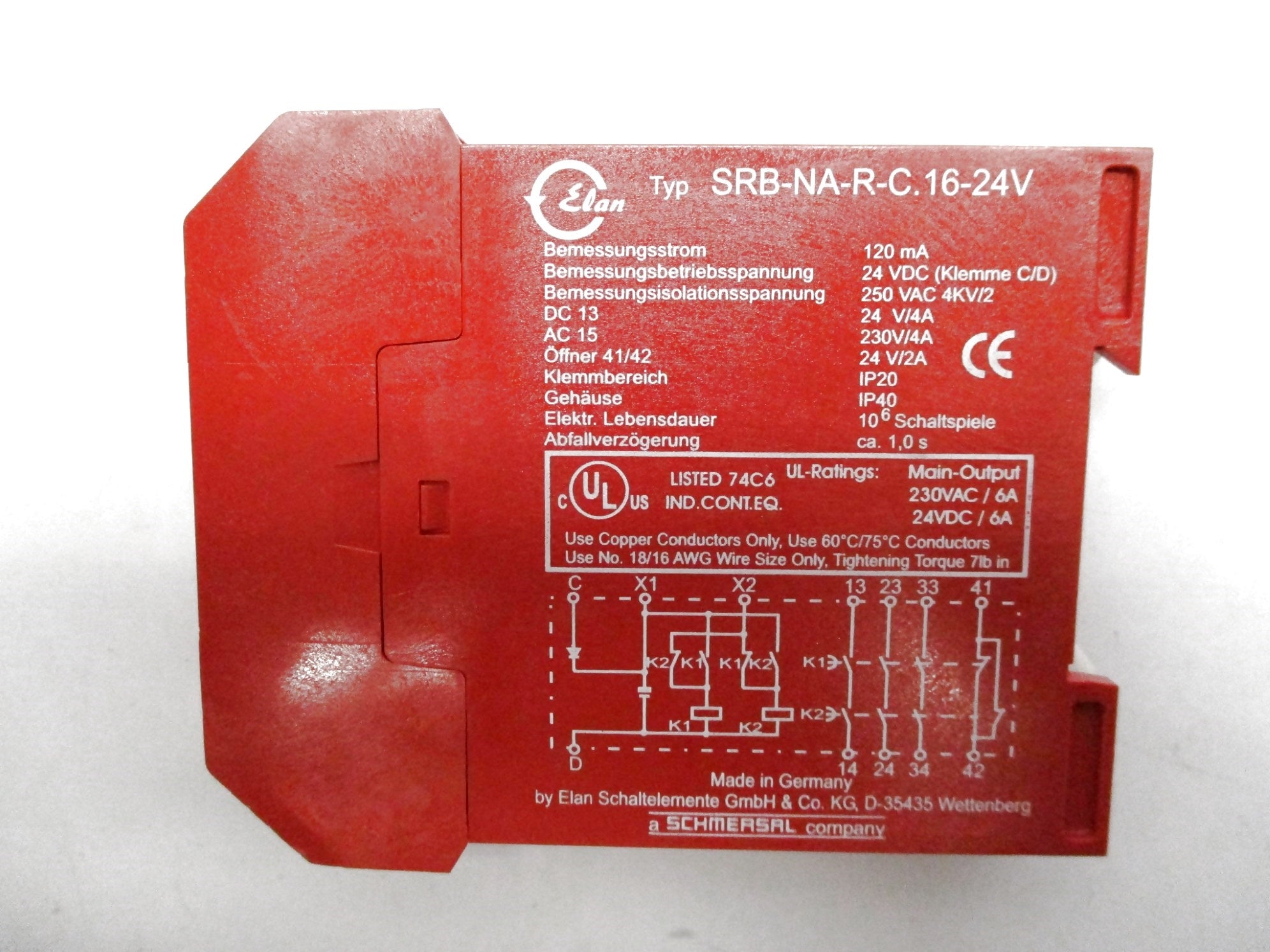 ELAN SRB-NA-R-C.16-24V 24VDC NSNP