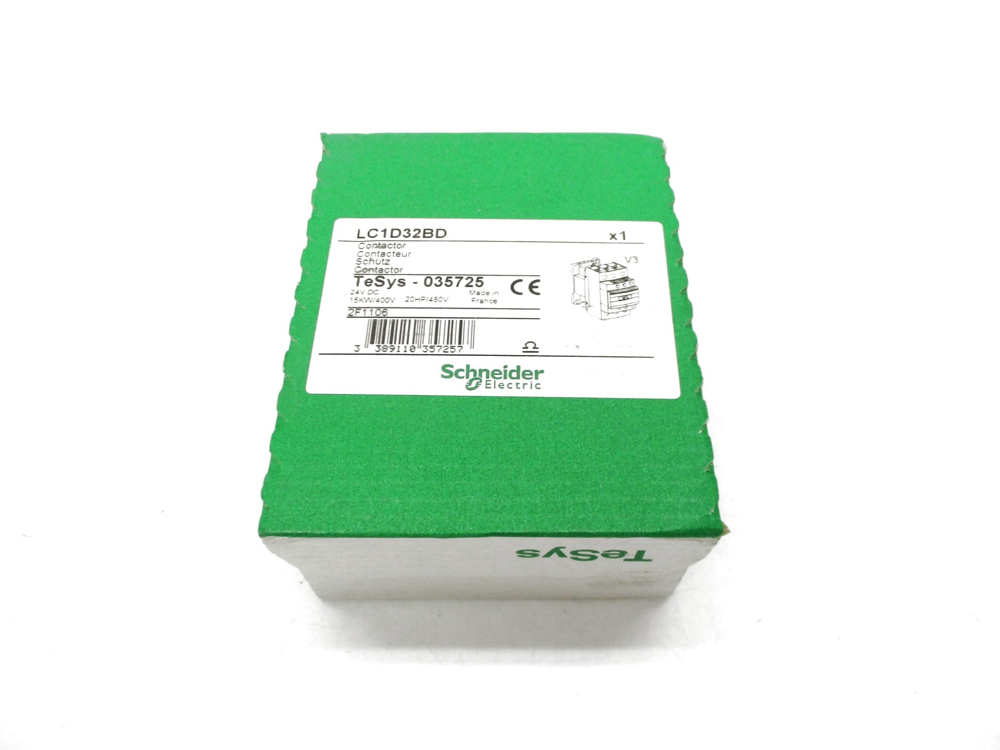 SCHNEIDER ELECTRIC LC1D32BD 24VDC NSFS