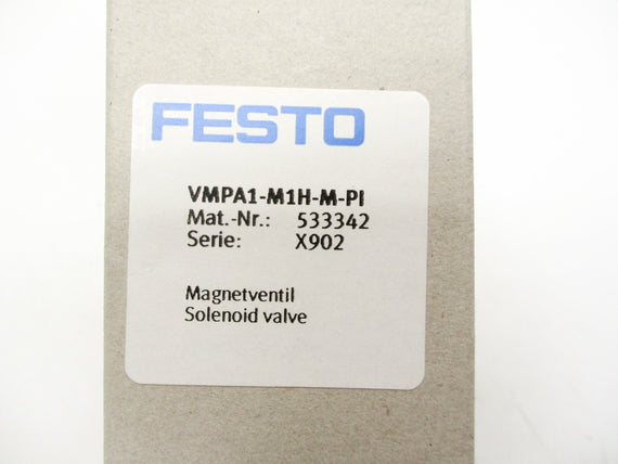 FESTO VMPA1-M1H-M-PI 533342 15VDC NSMP