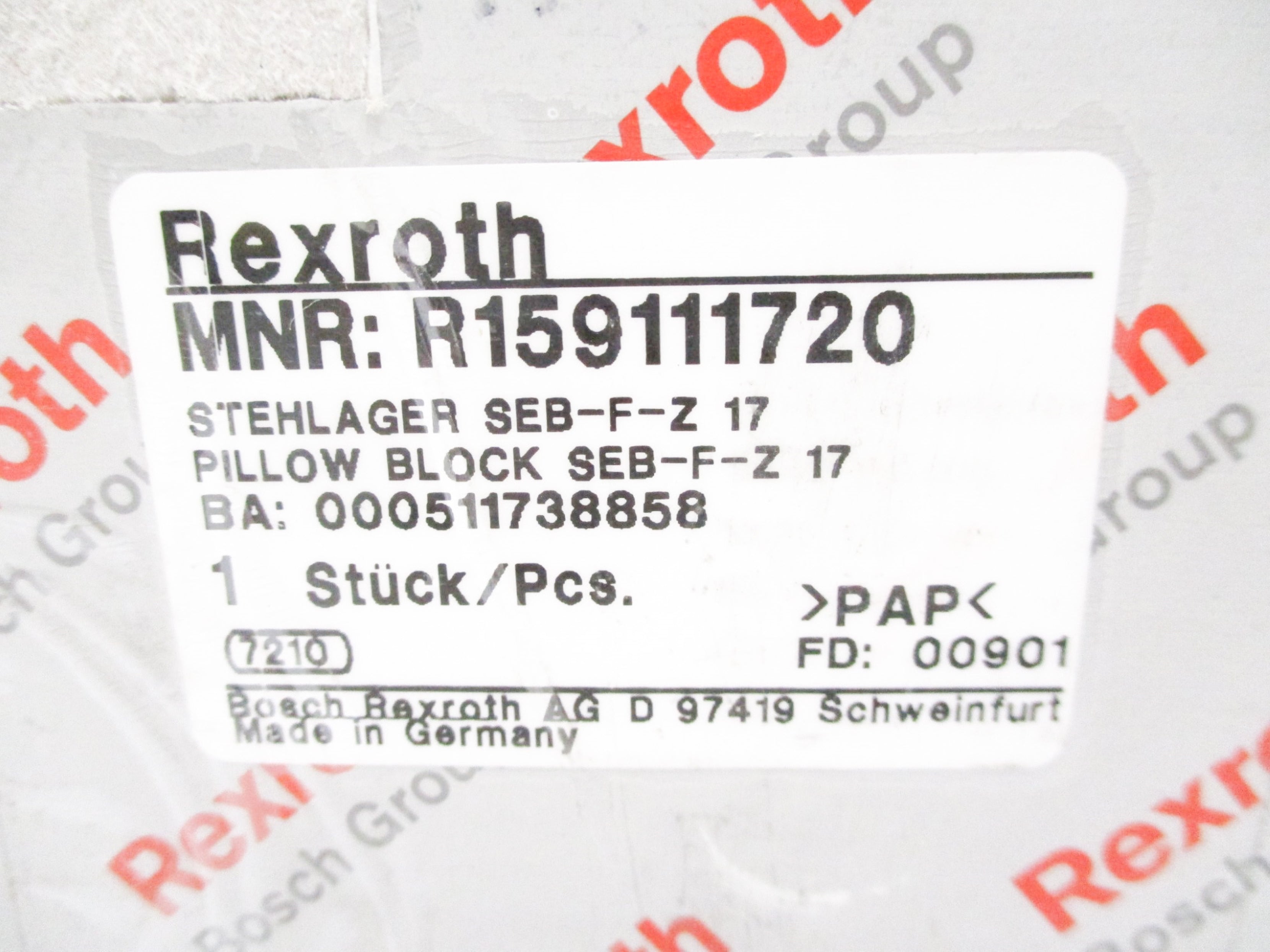 REXROTH R159111720 NSMP