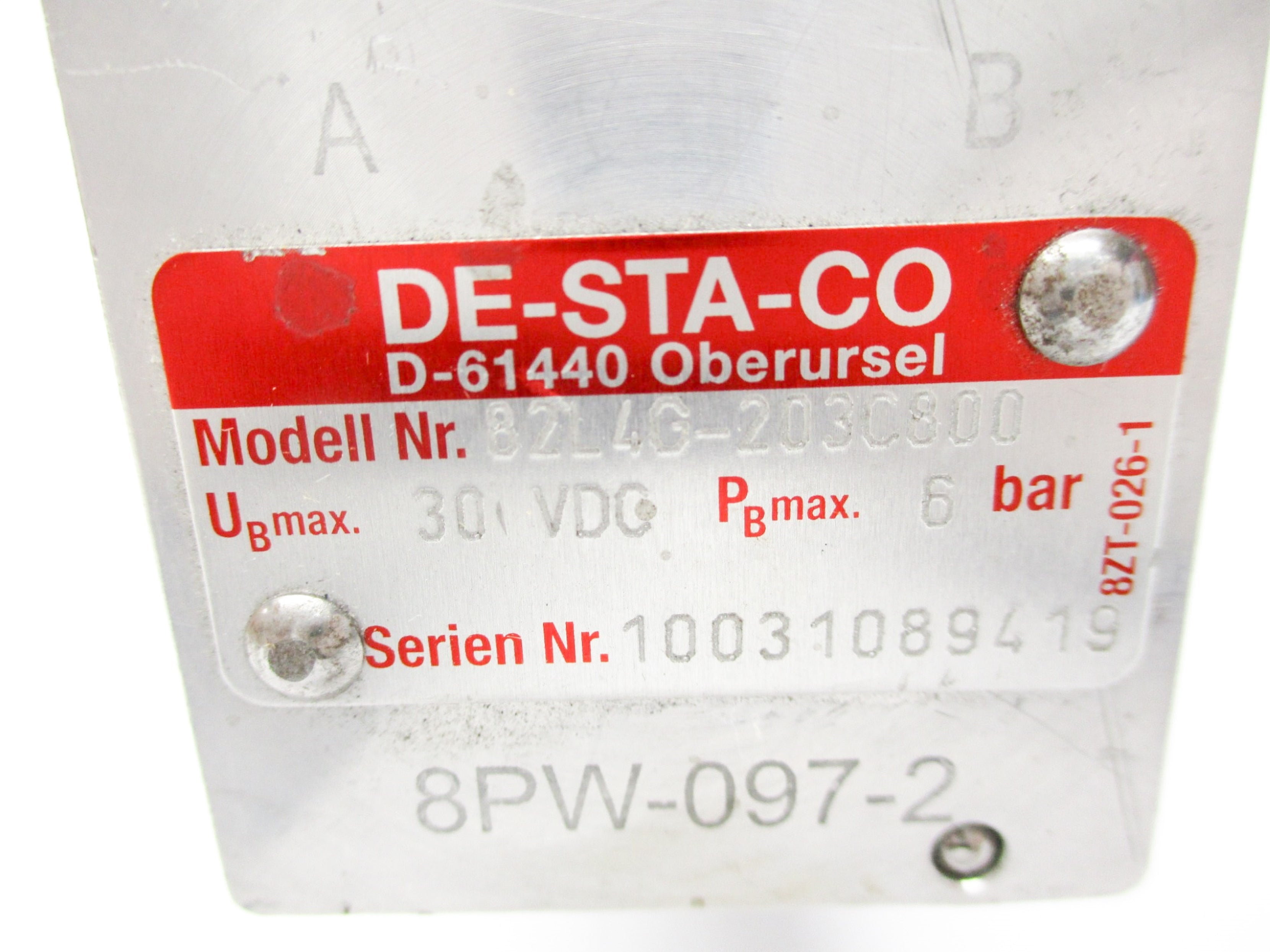 DESTACO 82L4G-203C800 NSMP