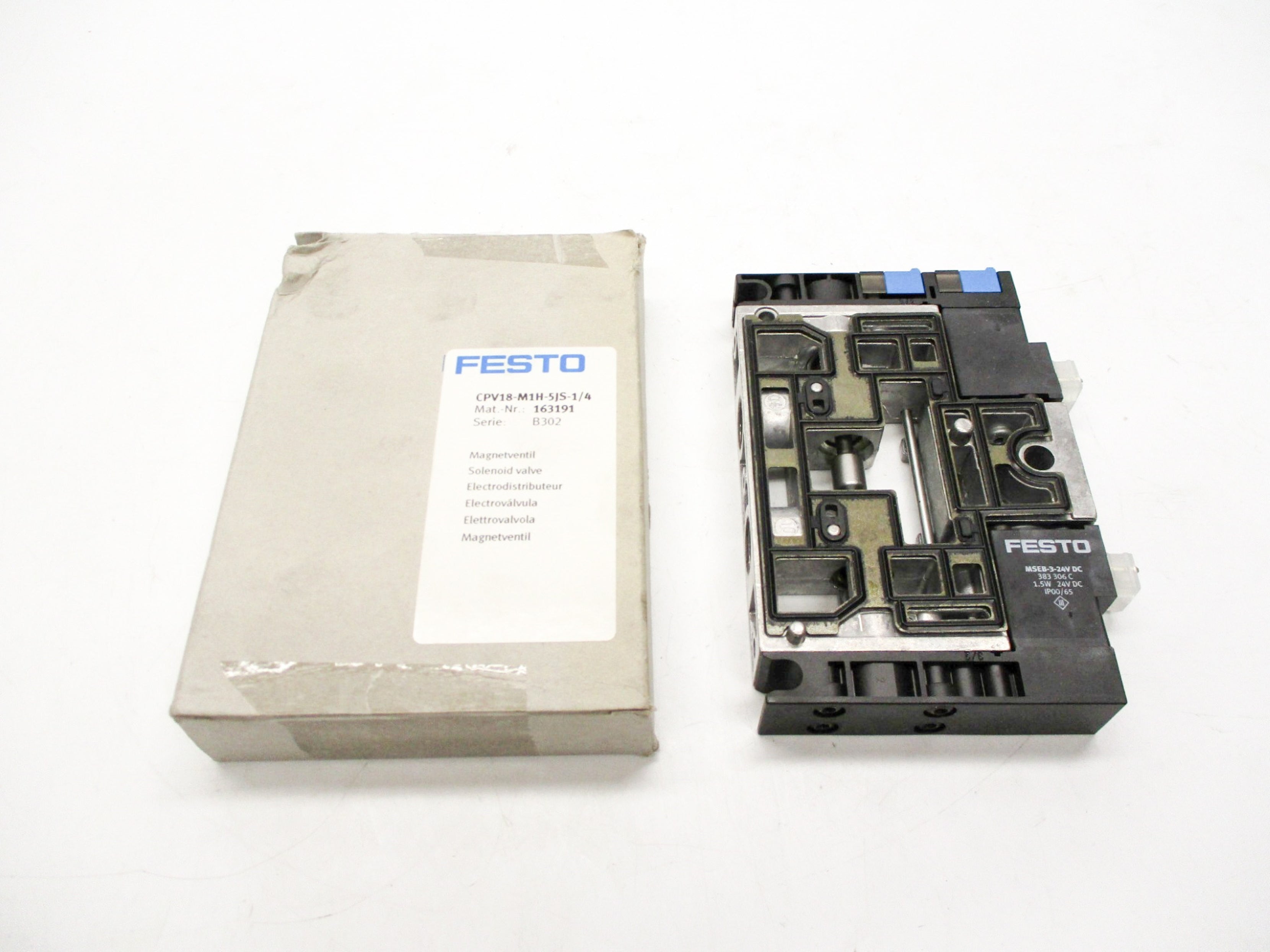 FESTO CPV18-M1H-5JS-1/4 24VDC NSMP