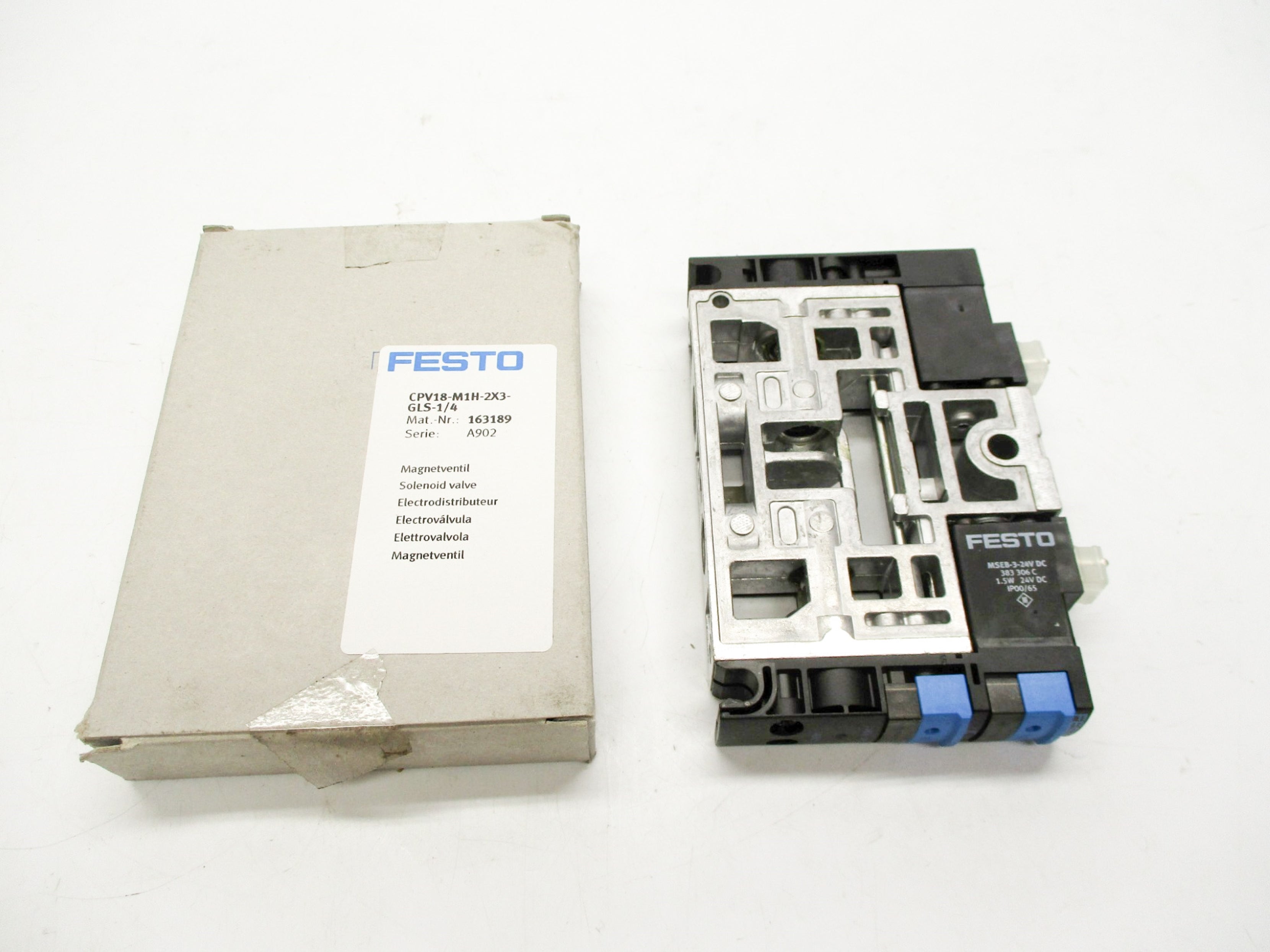 FESTO CPV18-M1H-2X3-GLS-1/4 24VDC NSMP