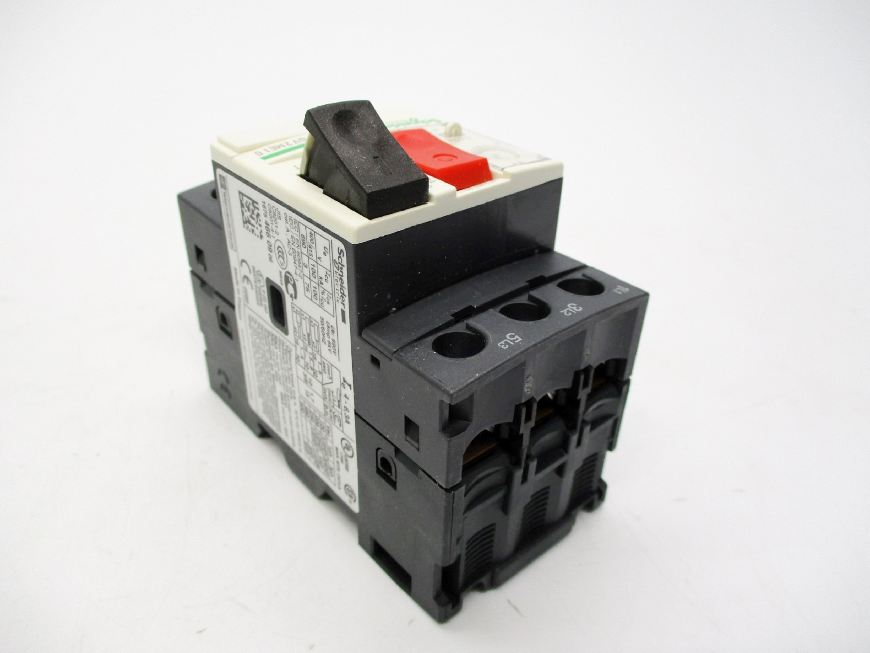 SCHNEIDER ELECTRIC GV2ME10 6-6.3A NSMP