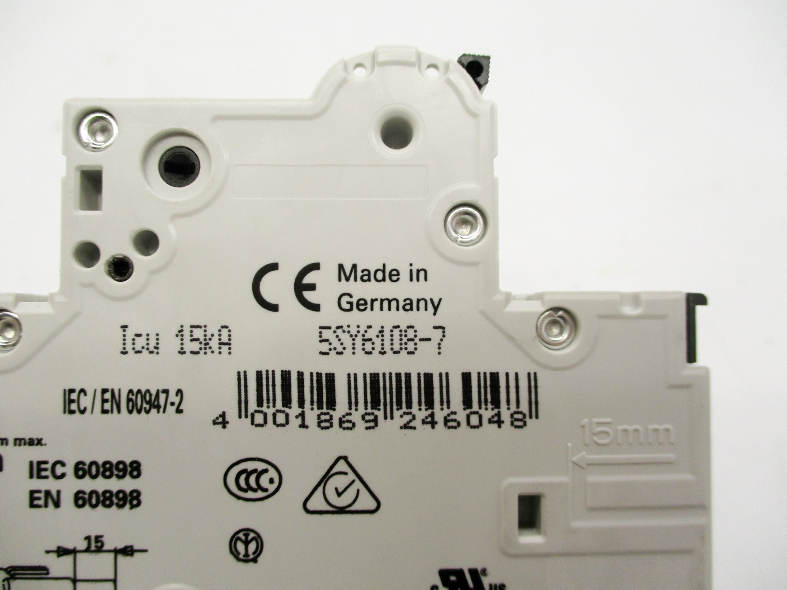 SIEMENS 5SY6108-7 8A 230/400V NSMP