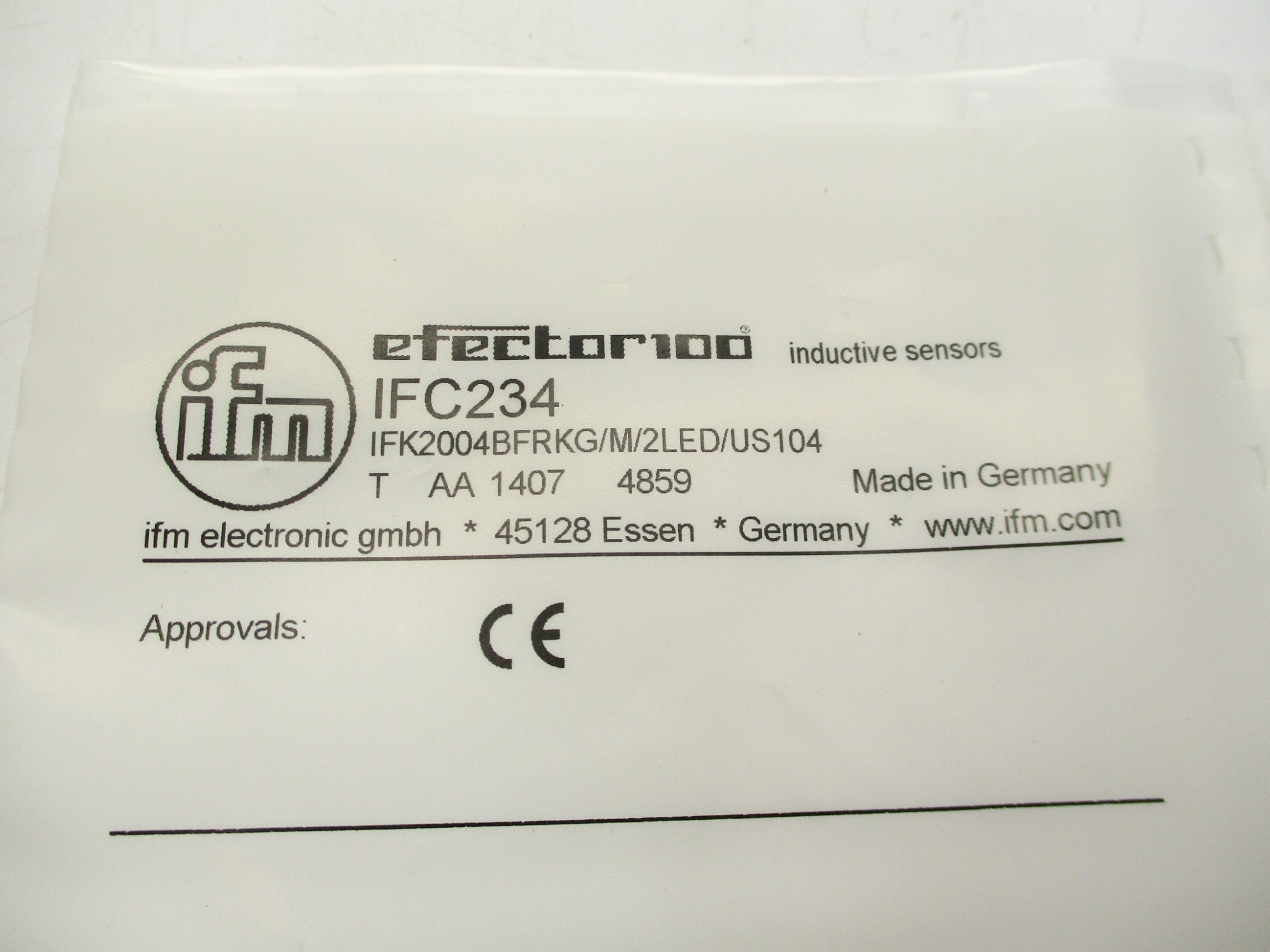 IFM EFECTOR IFC234 NSMP