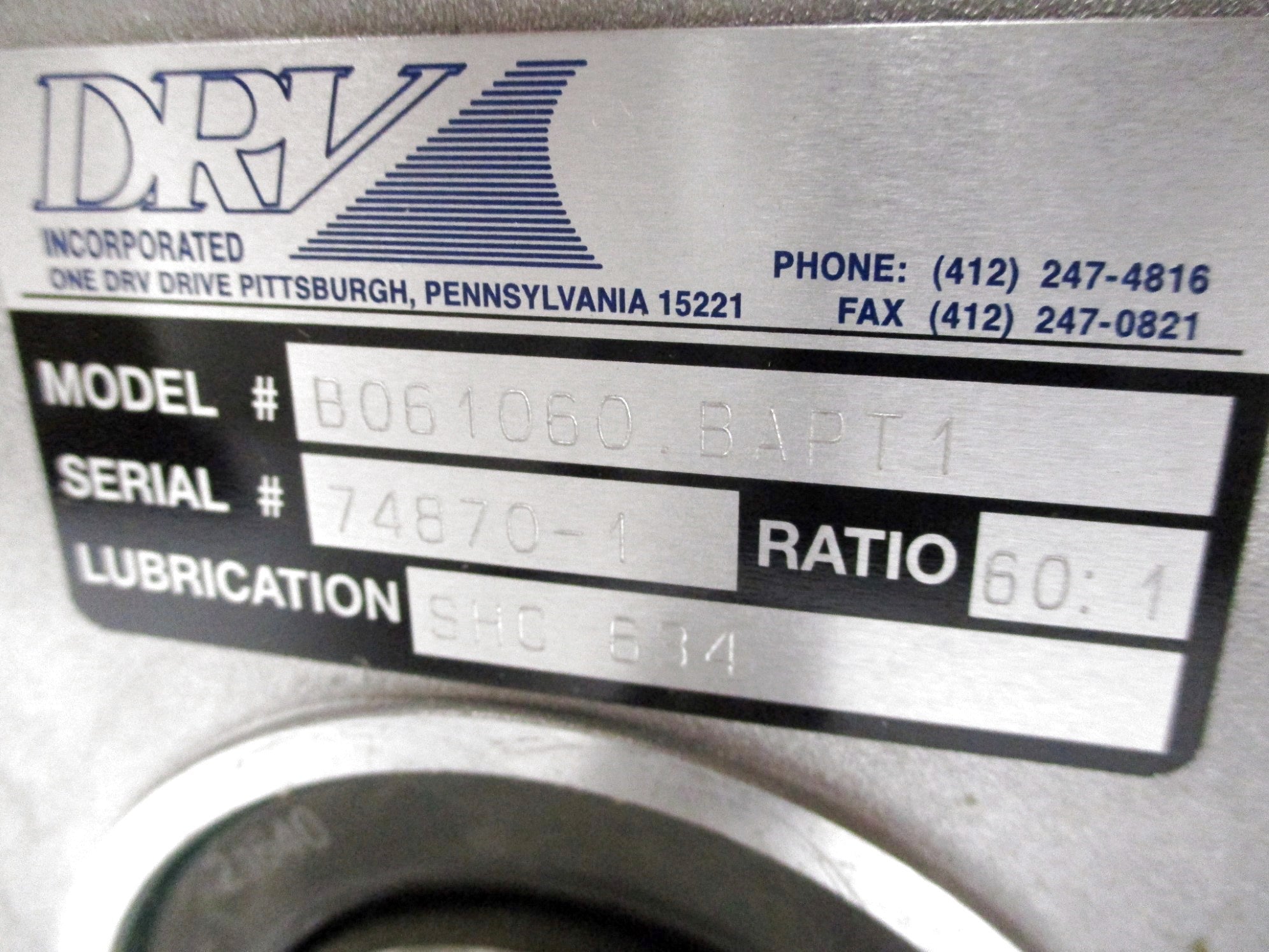DRV B061060.BAPT1 NSNP