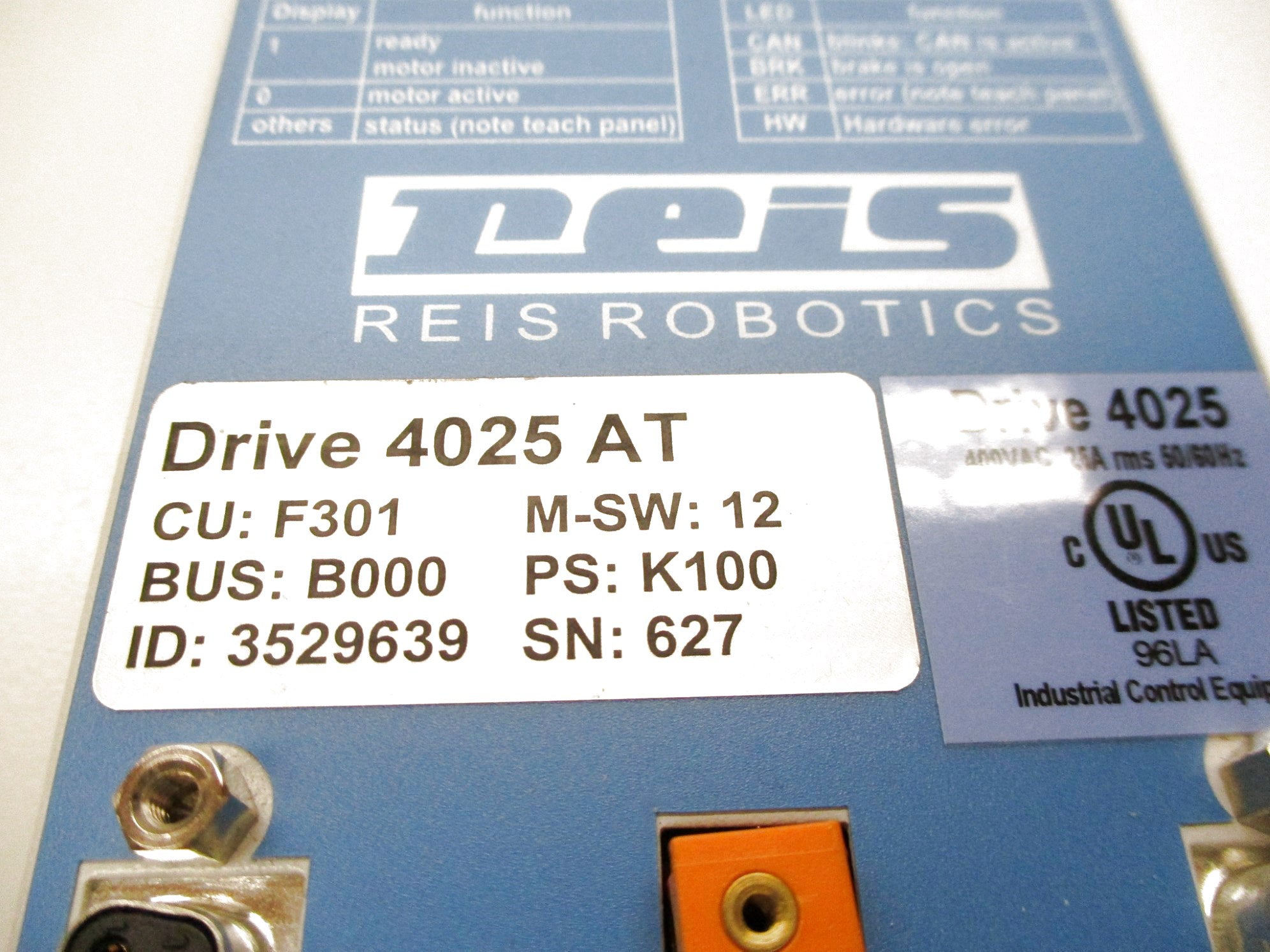 REIS ROBOTICS 4025AT 3529639  NSNP
