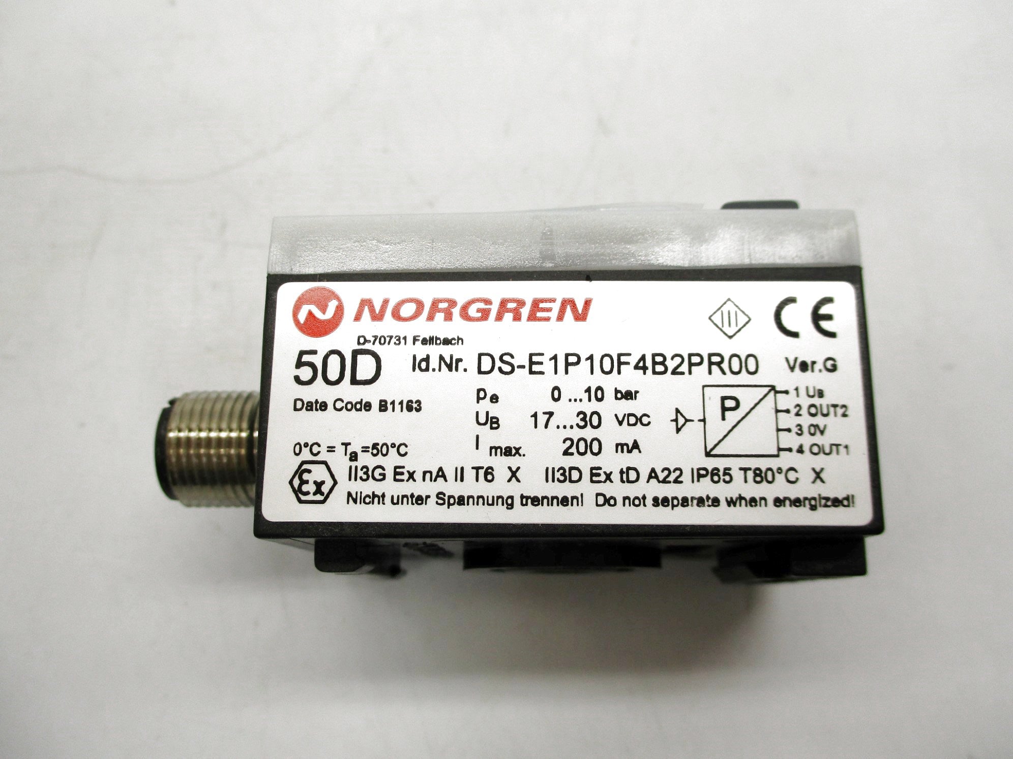 NORGREN DS-E1P10F4B2PR00 NSNP