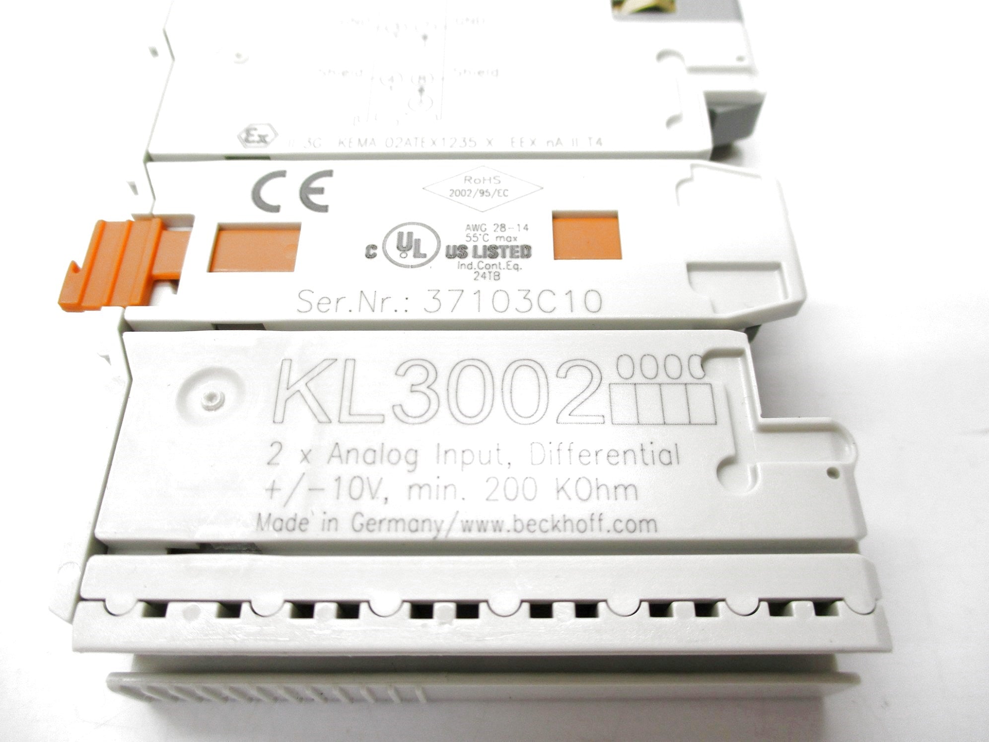 BECKHOFF KL3002 NSMP