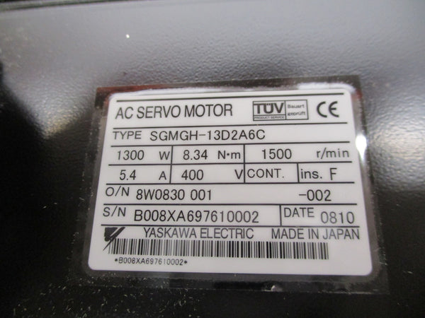 YASKAWA SGMGH-13D2A6C NSMP