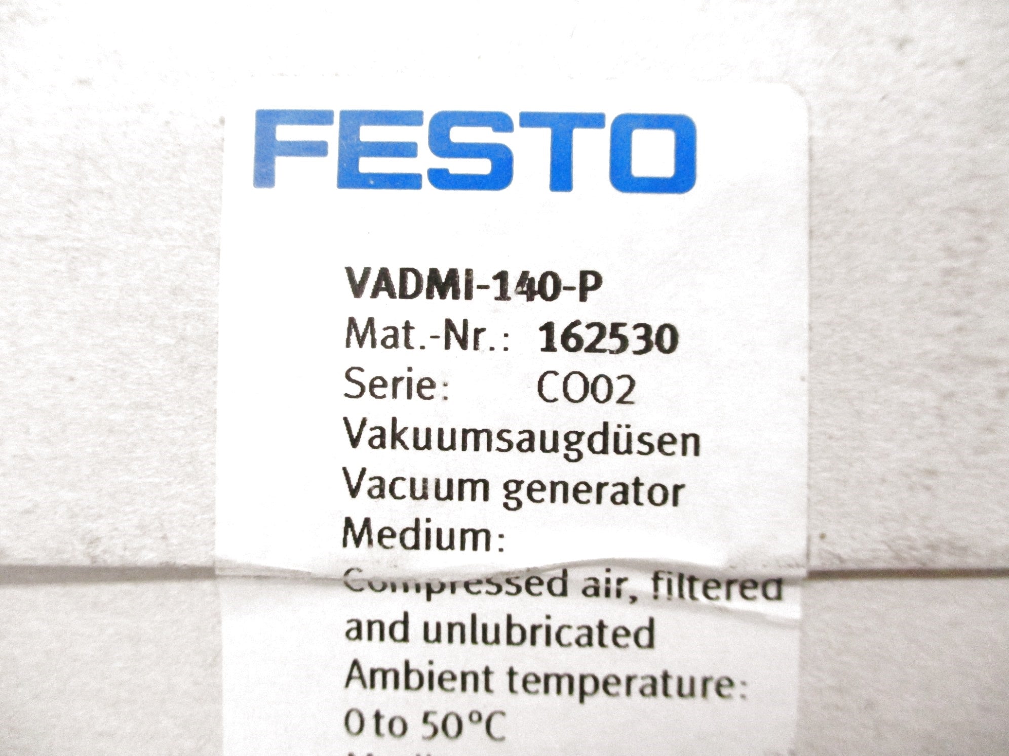 FESTO VADMI-140-P 162530 NSFS