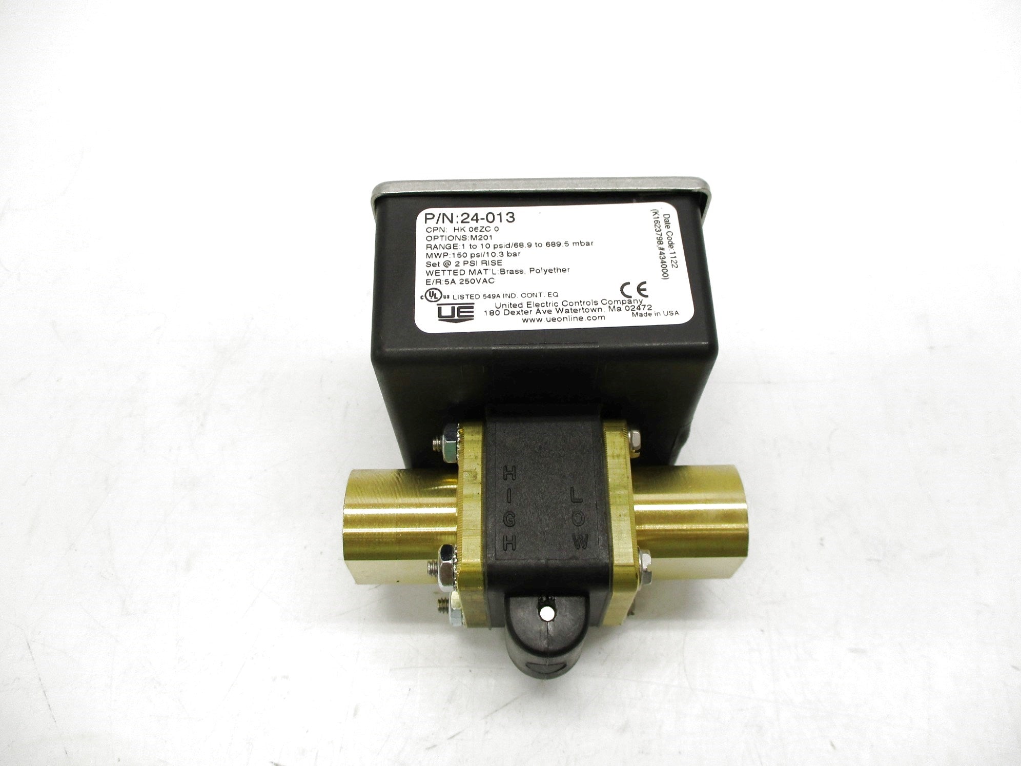 UNITED ELECTRIC 24-013 NSMP