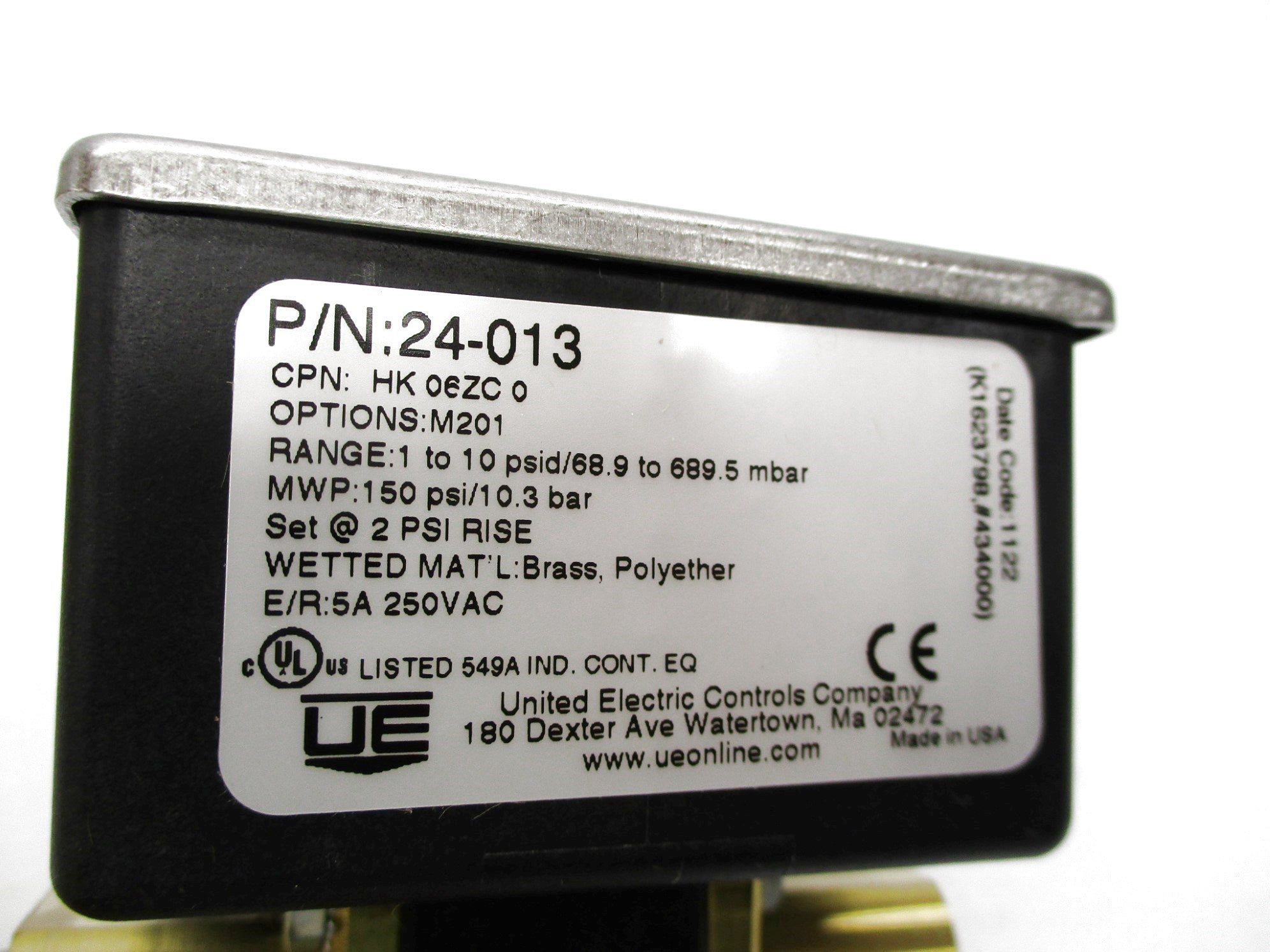 UNITED ELECTRIC 24-013 NSMP