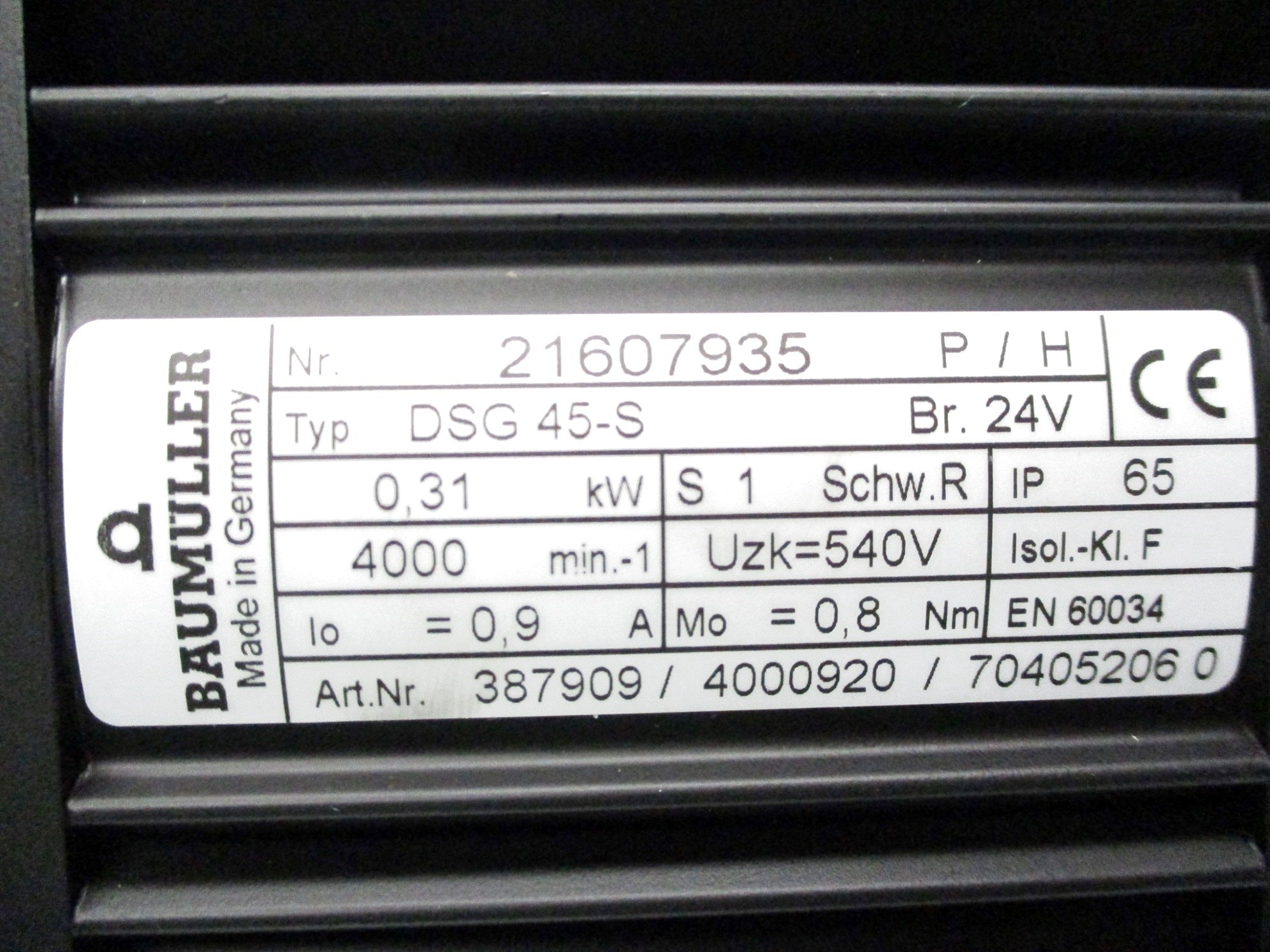 BAUMULLER 21607935 DSG45-S NSNP