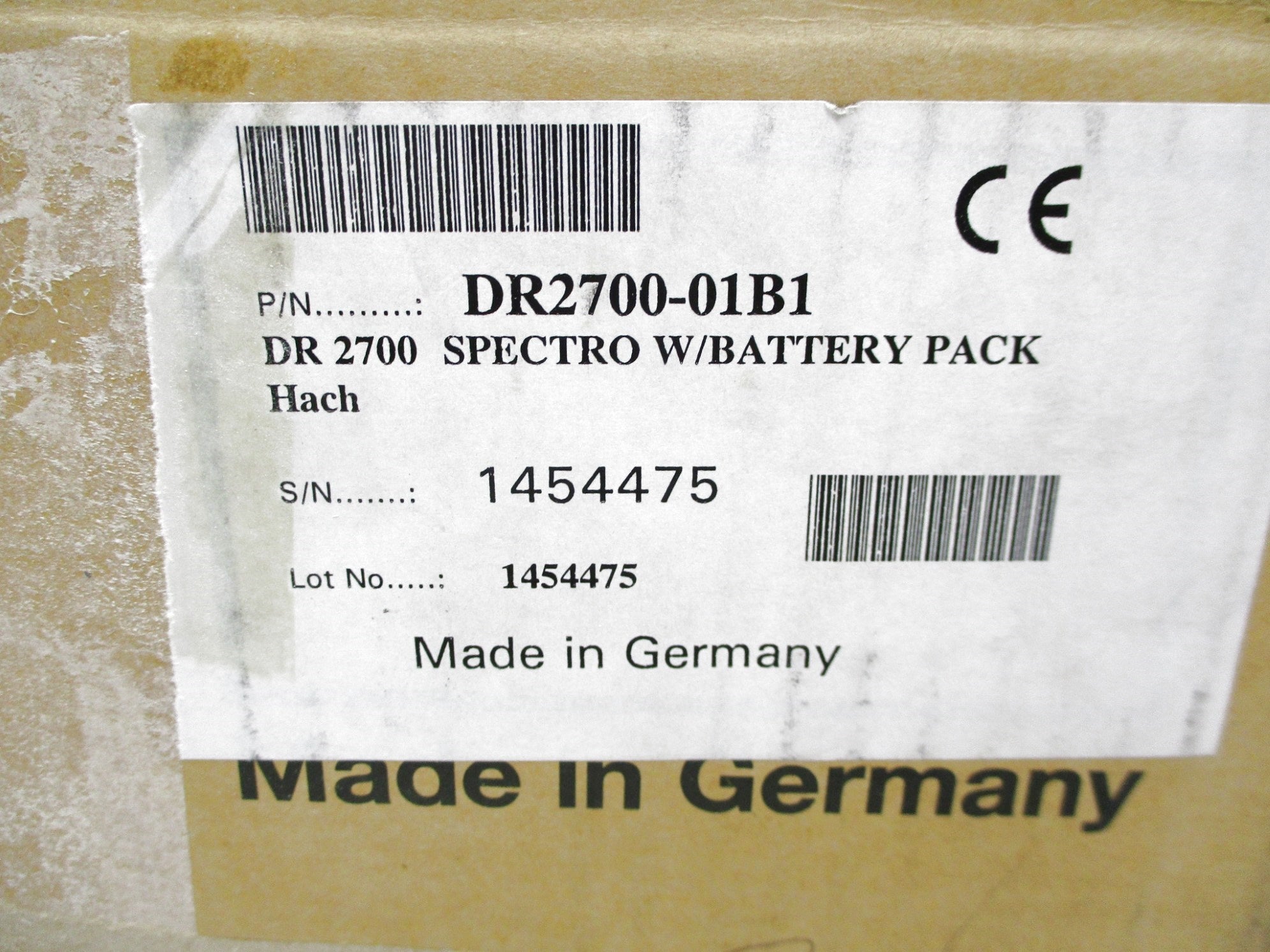 HATCH LPG422.53.20012 DR2700-01B1