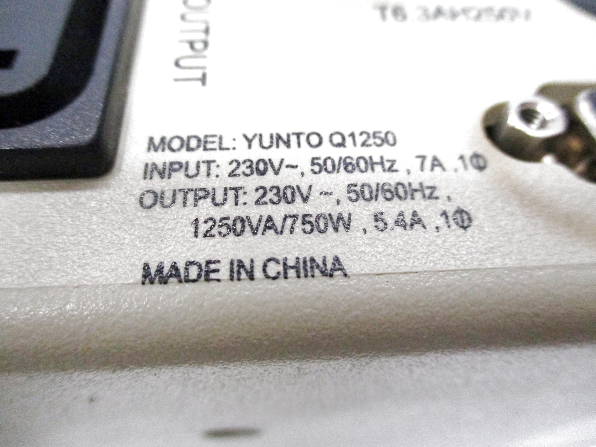 YUNTO Q1250 UNMP