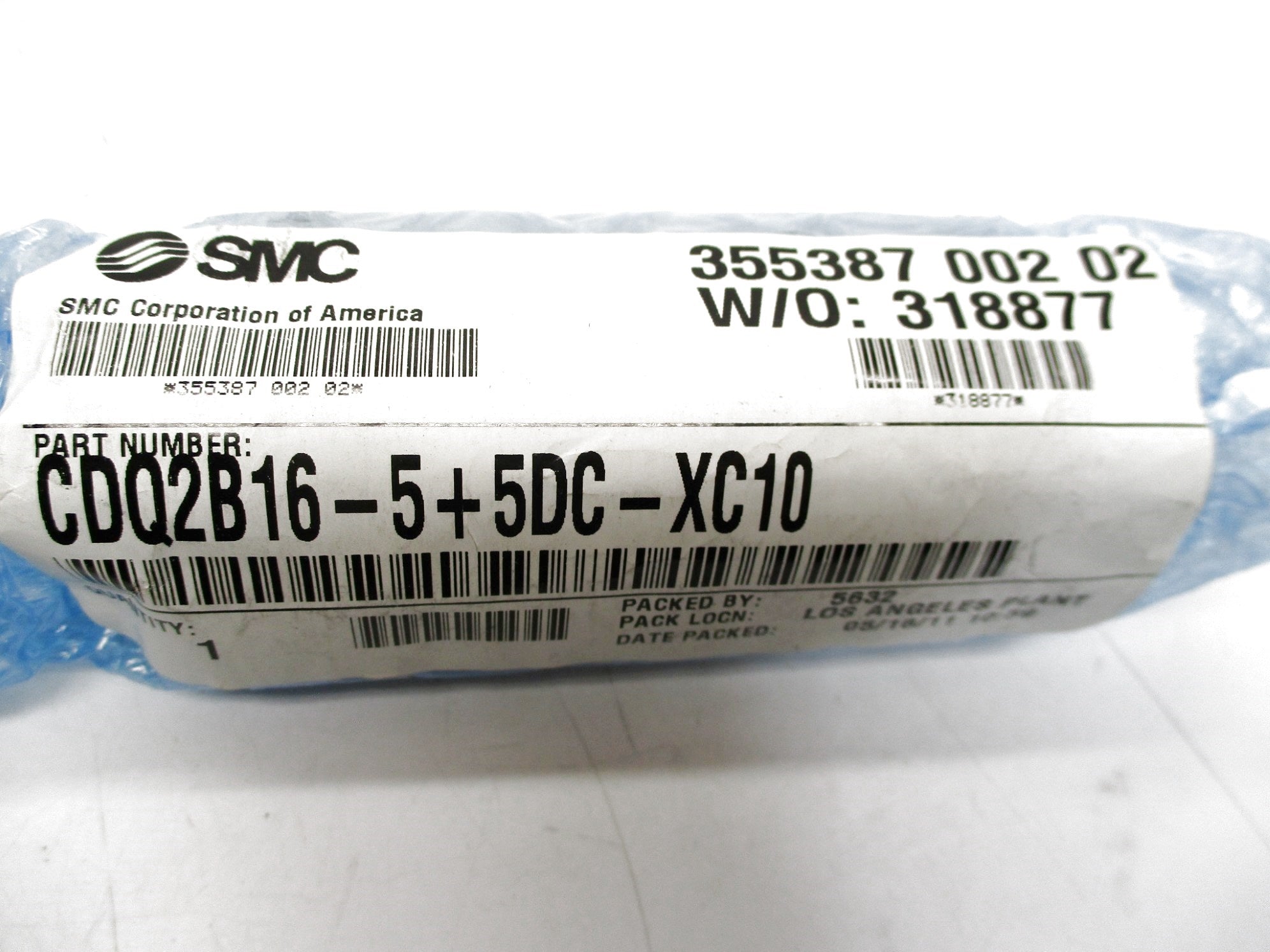 SMC CDQ2B16-5+5DC-XC10 NSMP