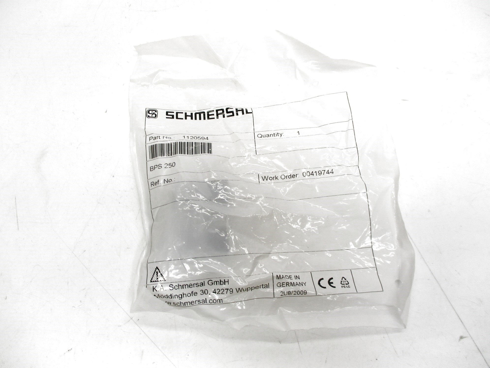 SCHMERSAL BPS250 NSMP