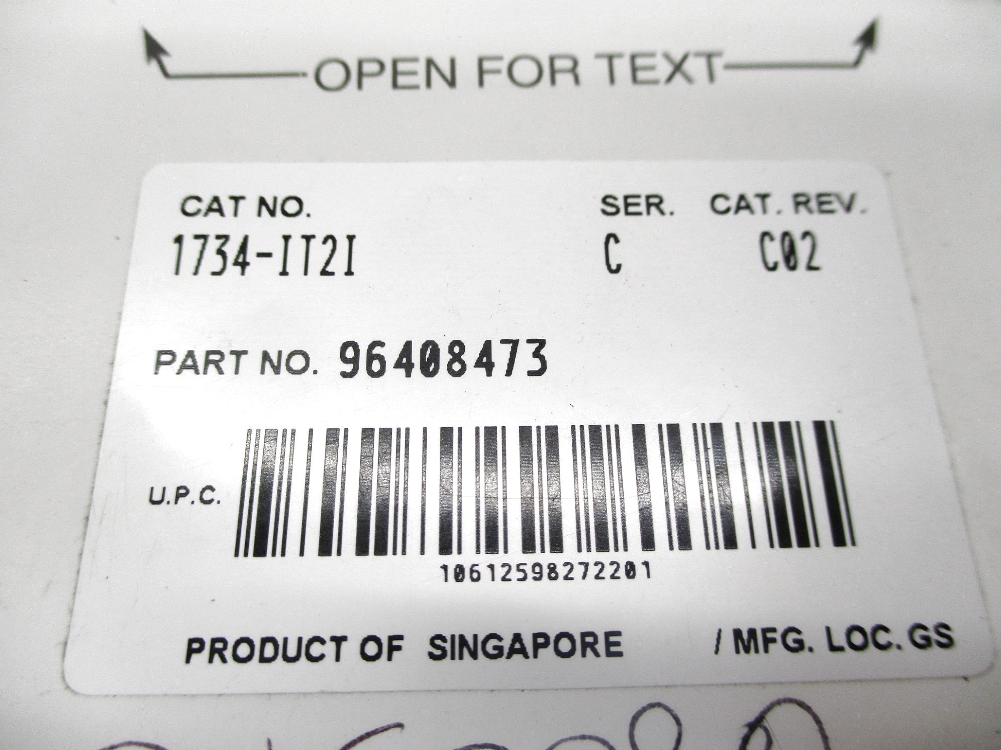 ALLEN BRADLEY 1734-IT2I SER. C F/W 3.004 NSMP