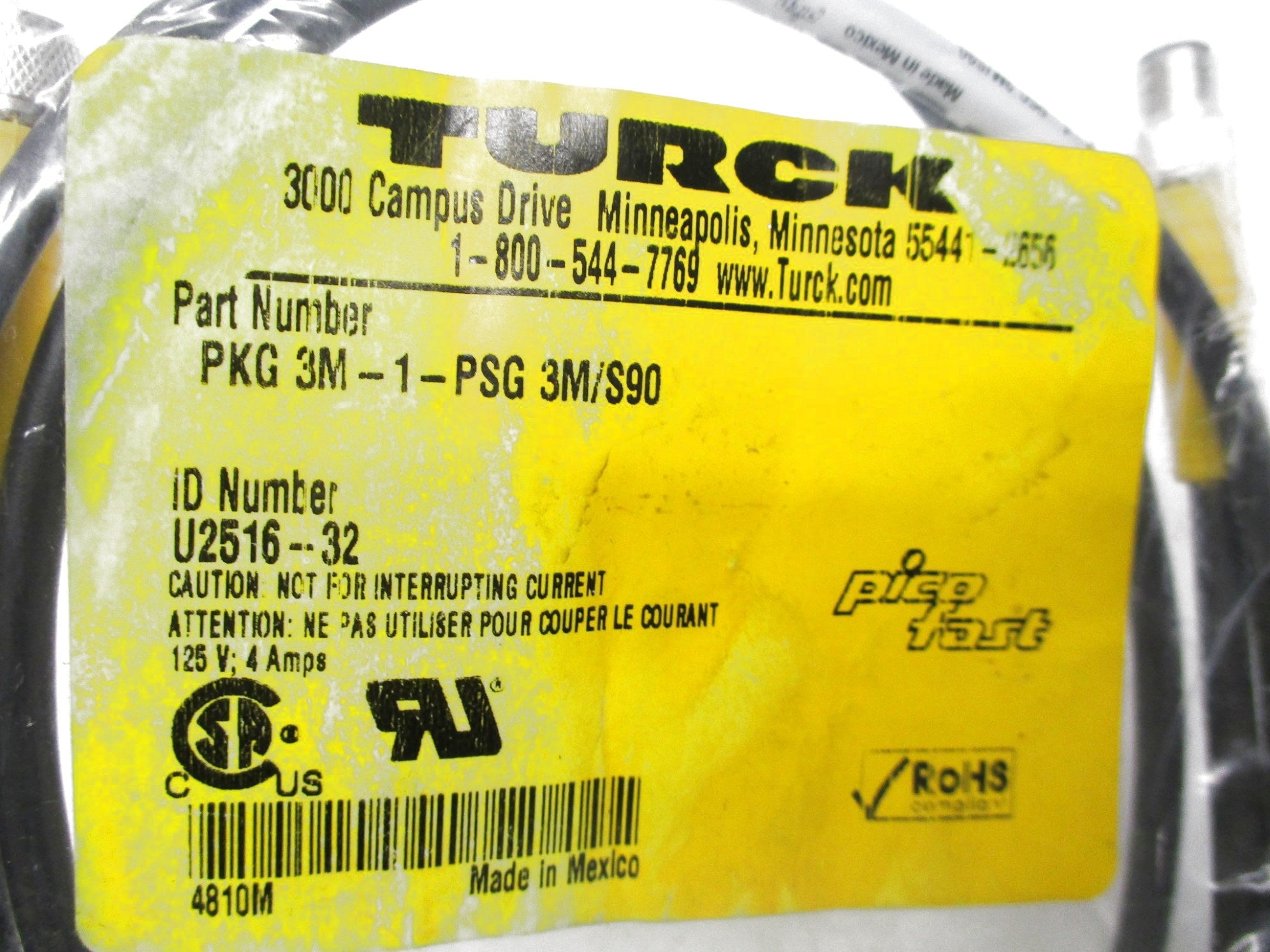 TURCK PKG3M-1-PSG-3M/S90 NSMP