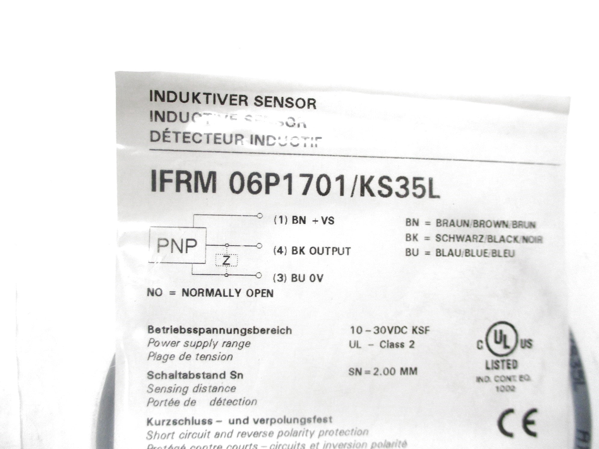 BAUMER IFRM06P1701/KS35L NSMP
