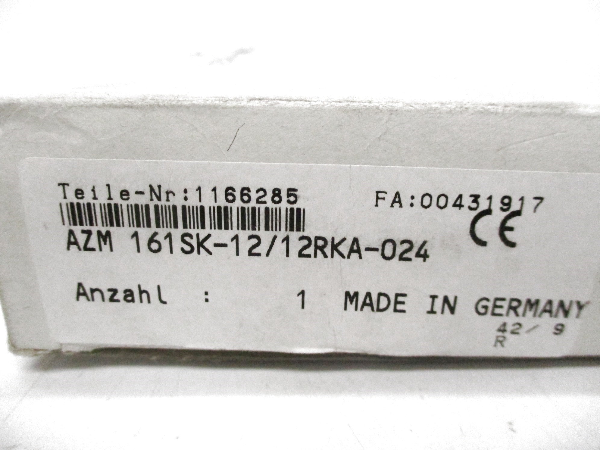 SCHMERSAL AZM161SK-12/12RKA-024 NSMP