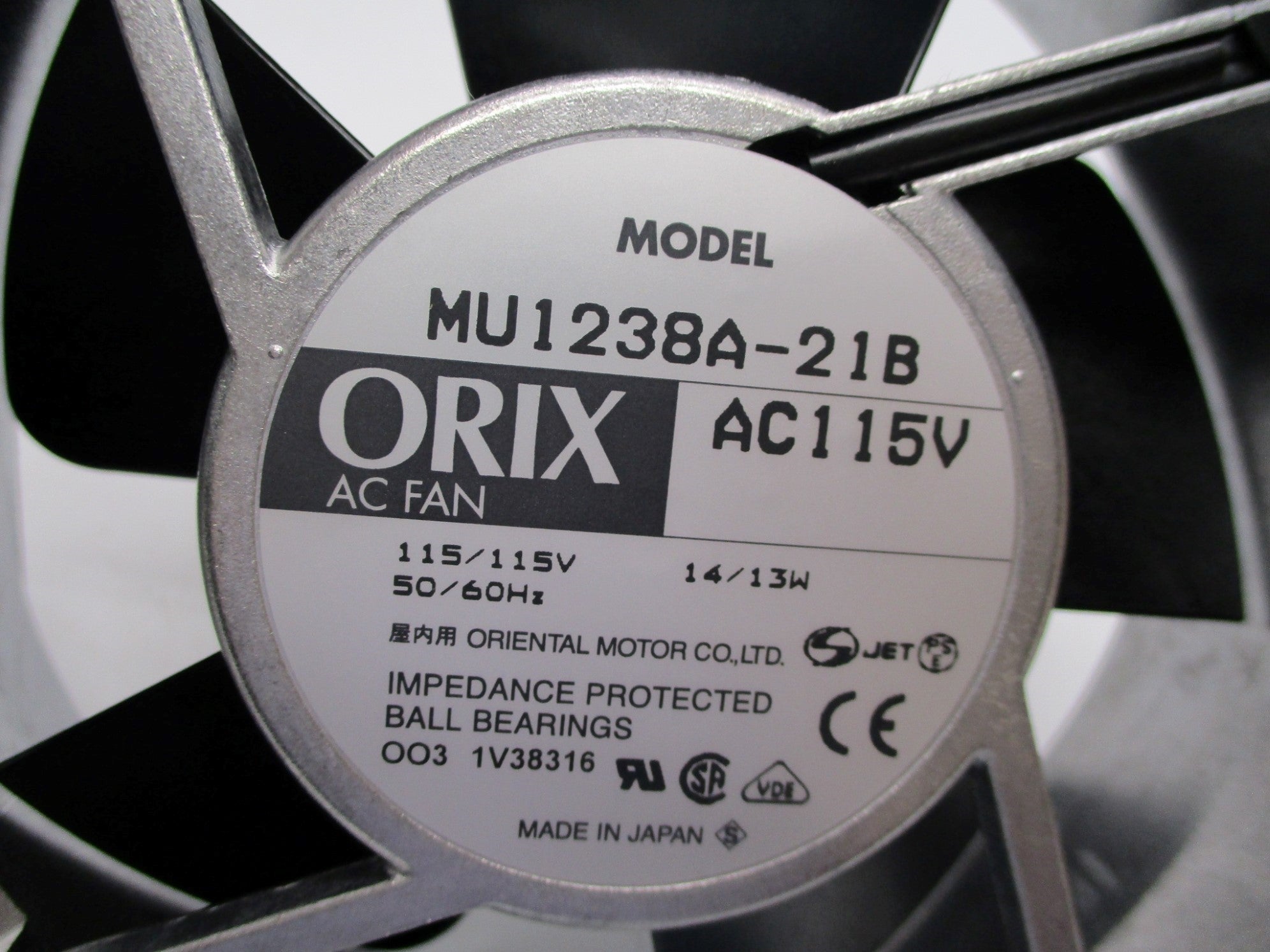 ORIENTAL MOTOR MU1238A-21B NSMP