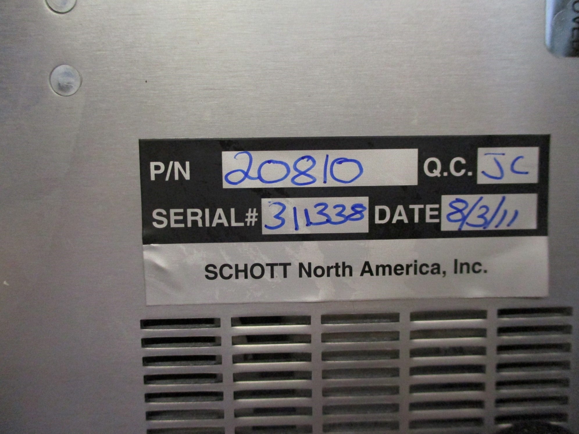 SCHOTT A20810 NSMP
