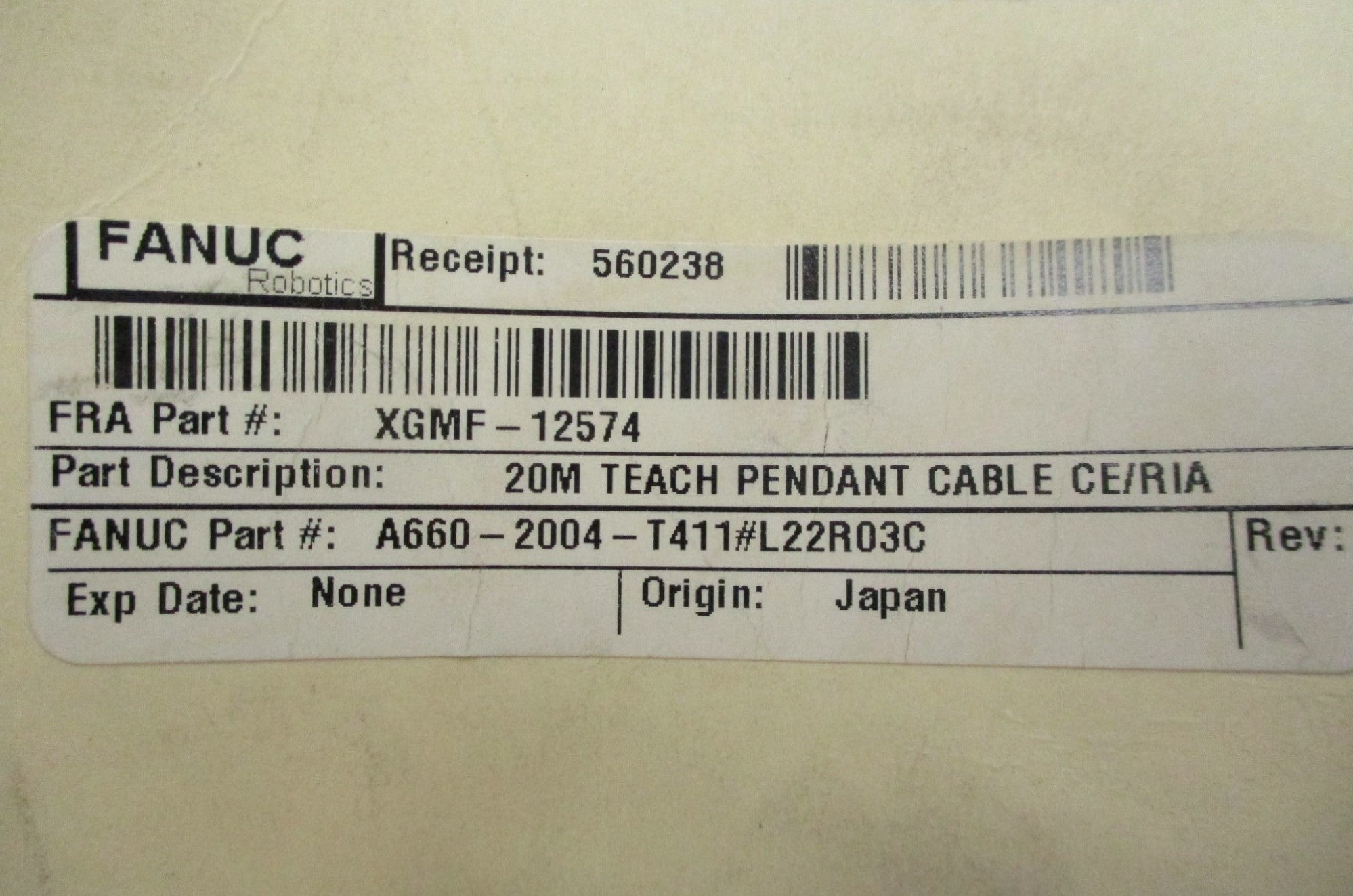FANUC A660-2004-T411#L22R03C (AS PICTURED) NSNP
