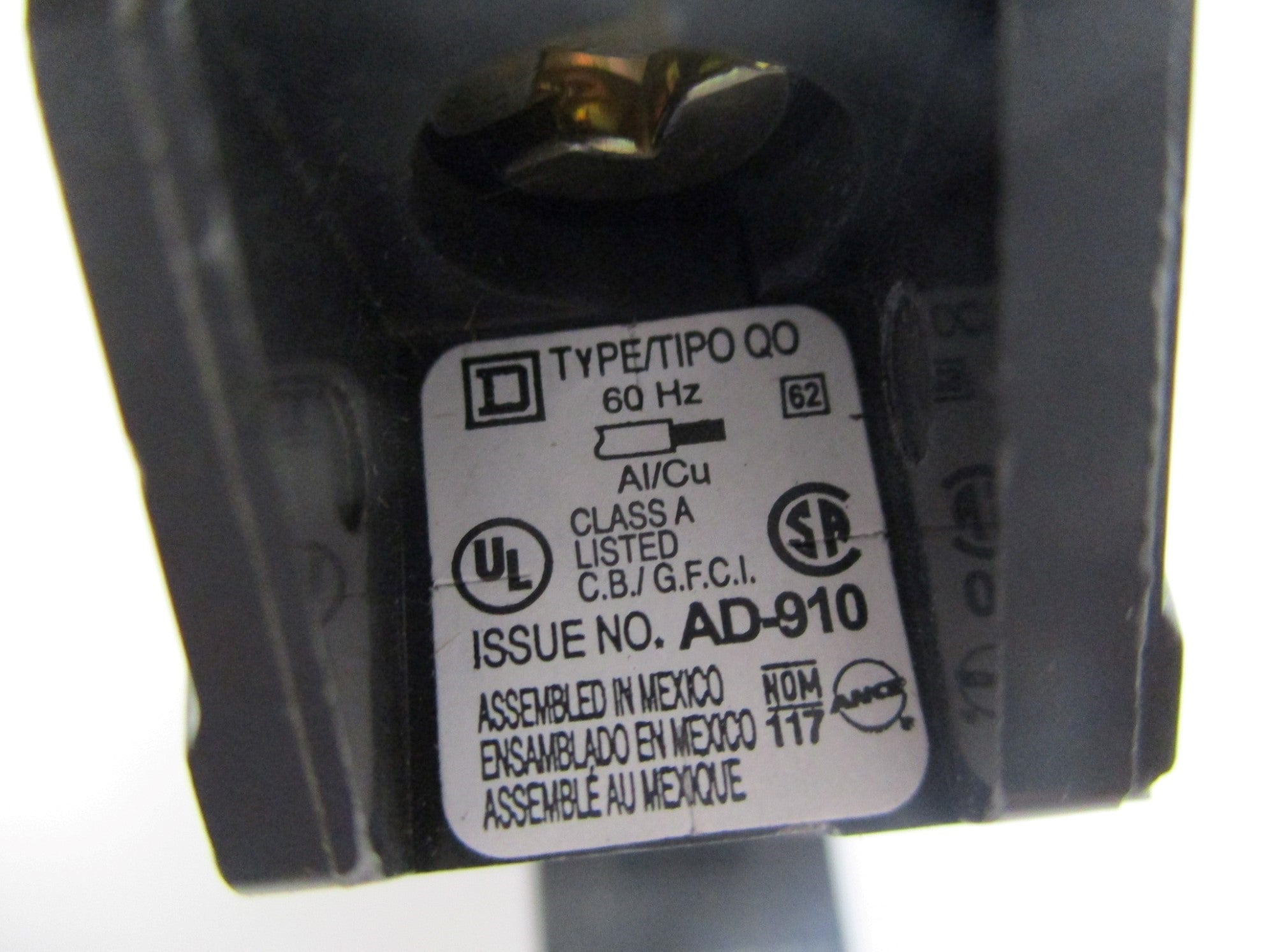 SQUARE D QO120GFI SER. 2 20A 120V NSMP