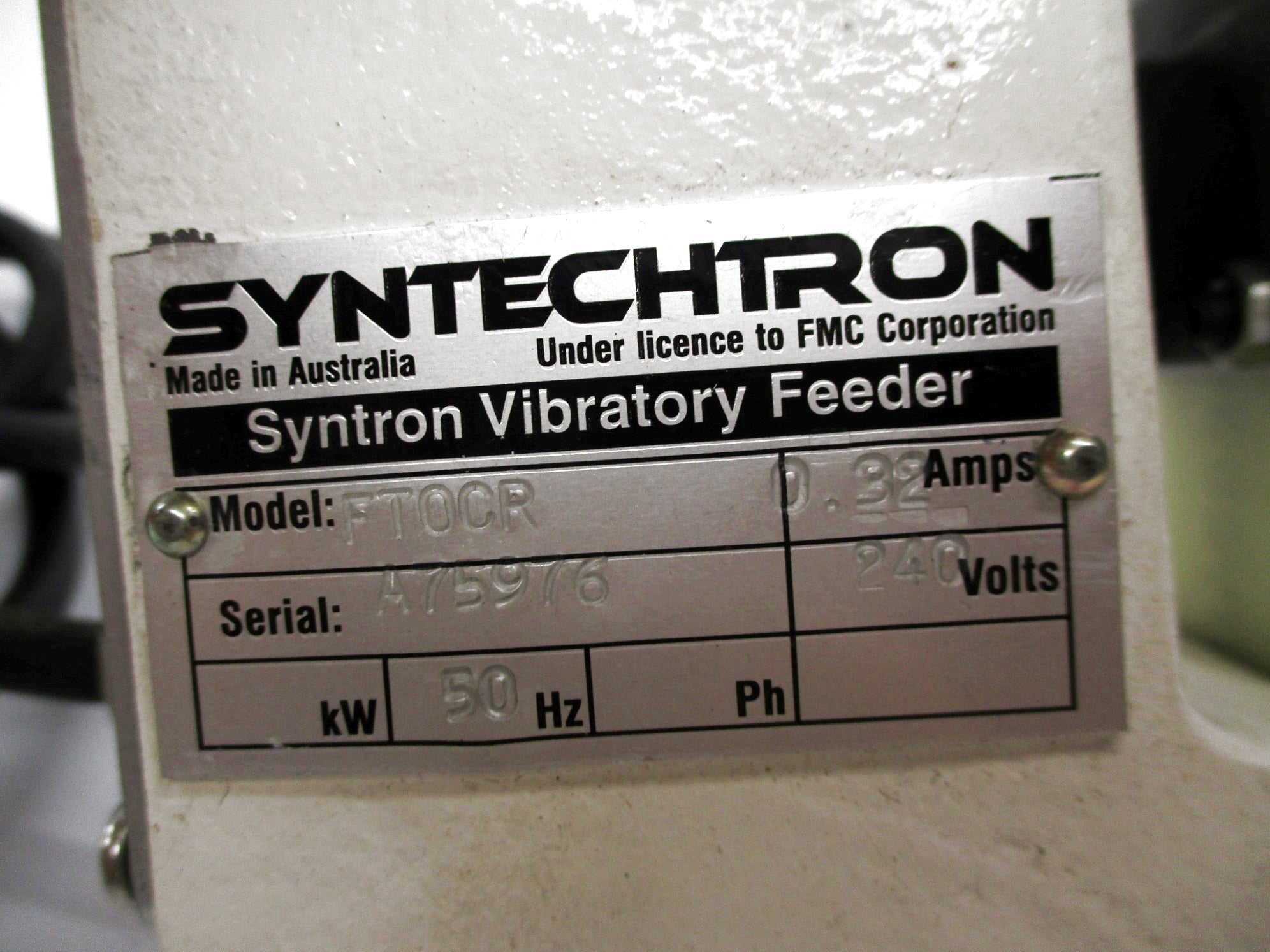 SYNTECHTRON FT0CR (.32A) UNMP