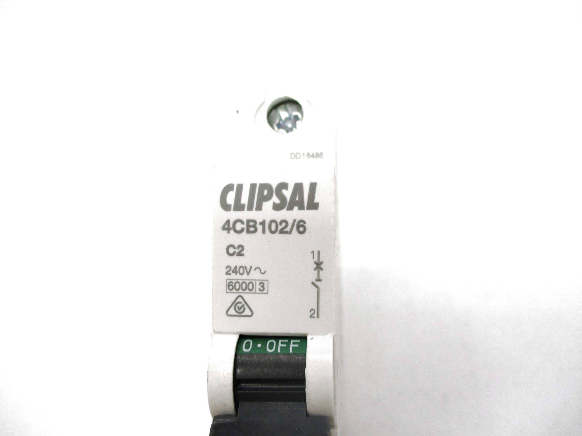 CLIPSAL 4CB102/6 2A 240V NSNP