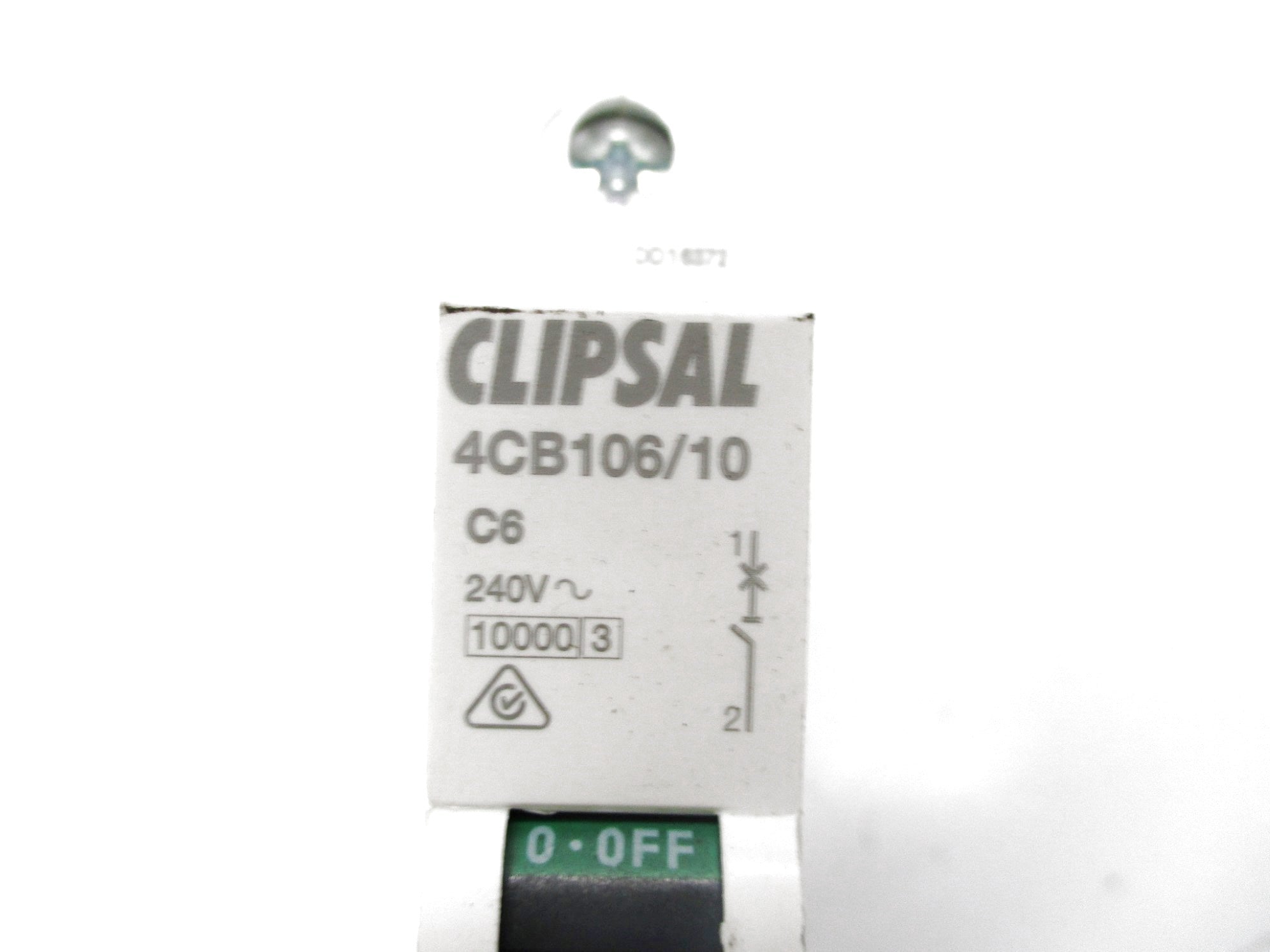 CLIPSAL 4CB106/C10 6A 240V NSNP