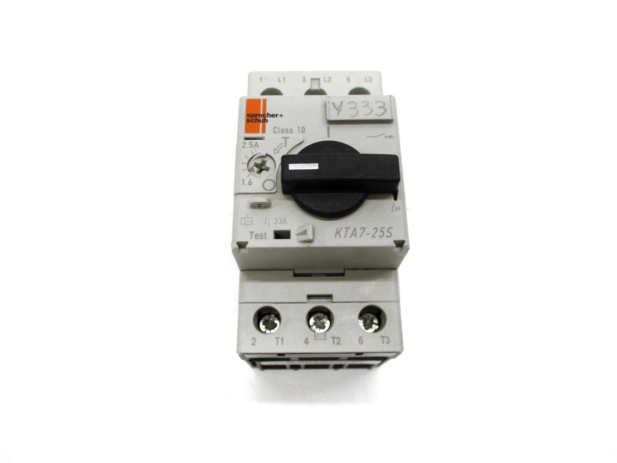 SPRECHNER+SCHUH KTA7-25S-2.5A SER. C 1.6-2.5A UNMP