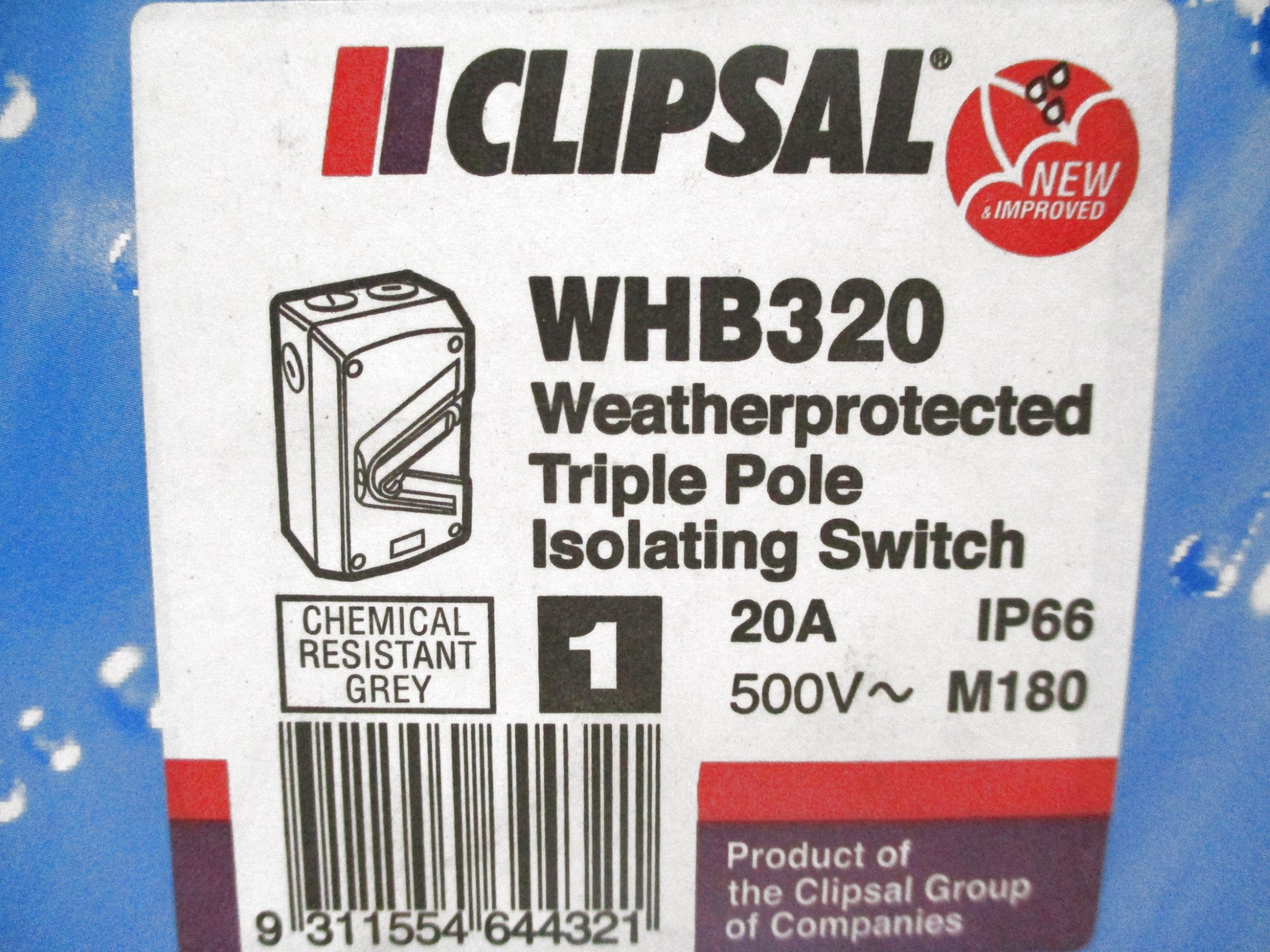 CLIPSAL WHB320 NSMP
