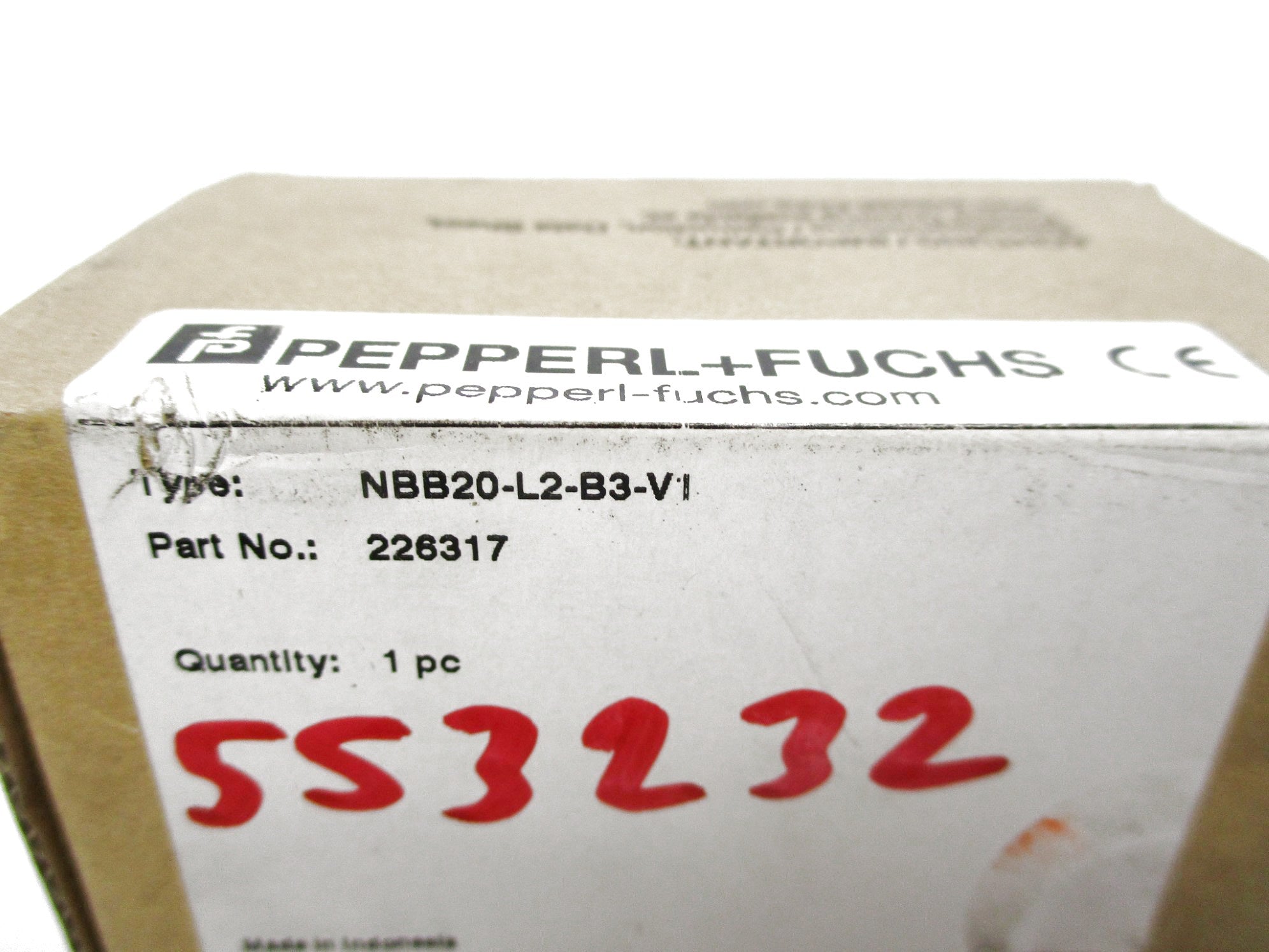 PEPPERL+FUCHS NBB20-L2-B3-V1 226317 NSMP