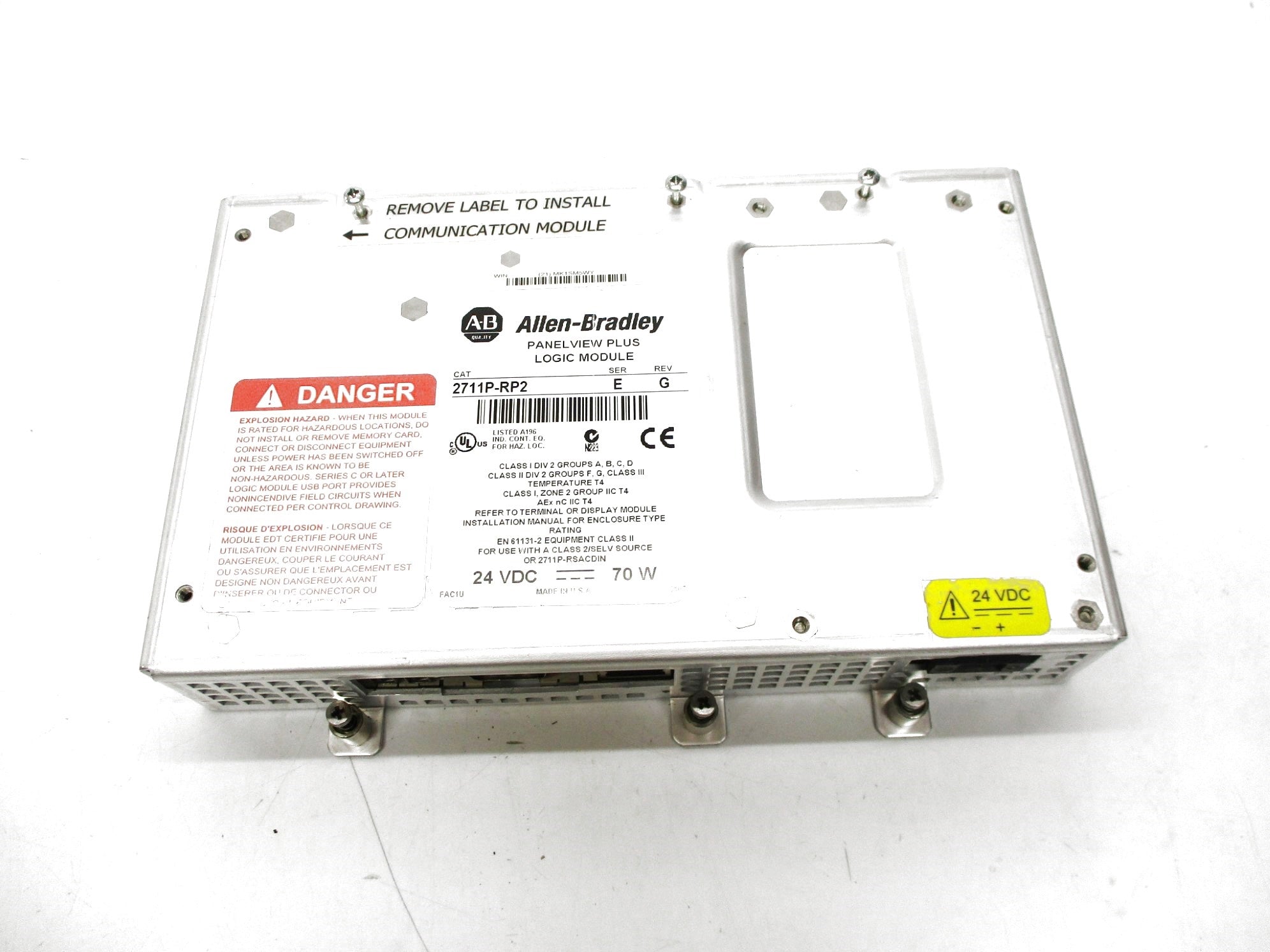 ALLEN BRADLEY 2711P-RP2 SER. E UNMP