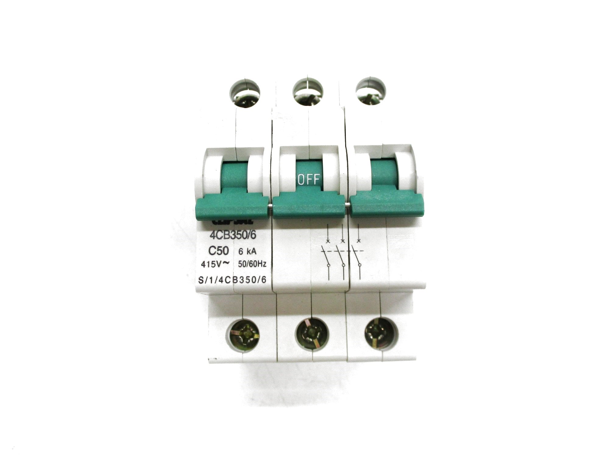 CLIPSAL 4CB350/6 50A 415VAC NSMP