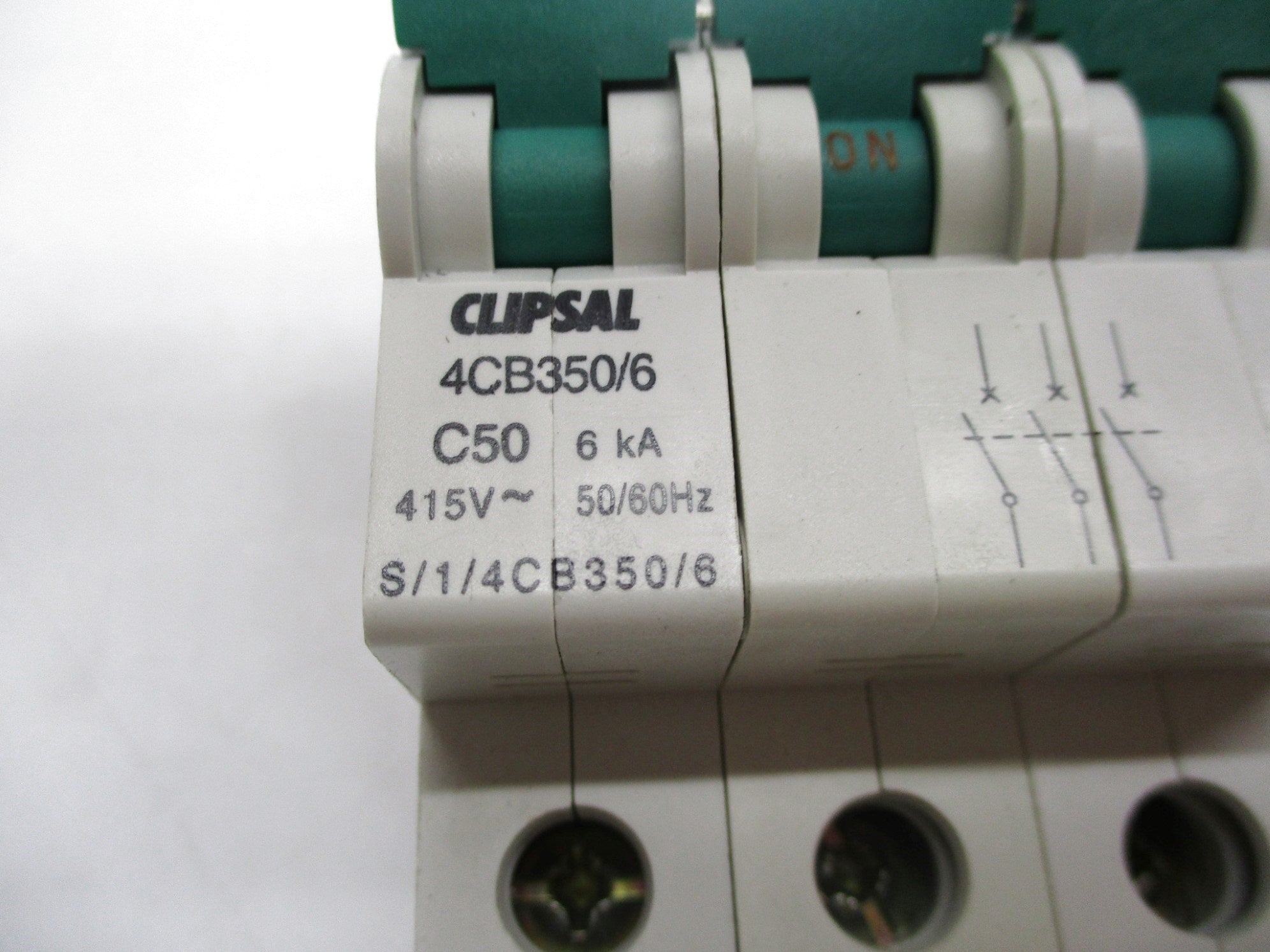 CLIPSAL 4CB350/6 50A 415VAC NSMP