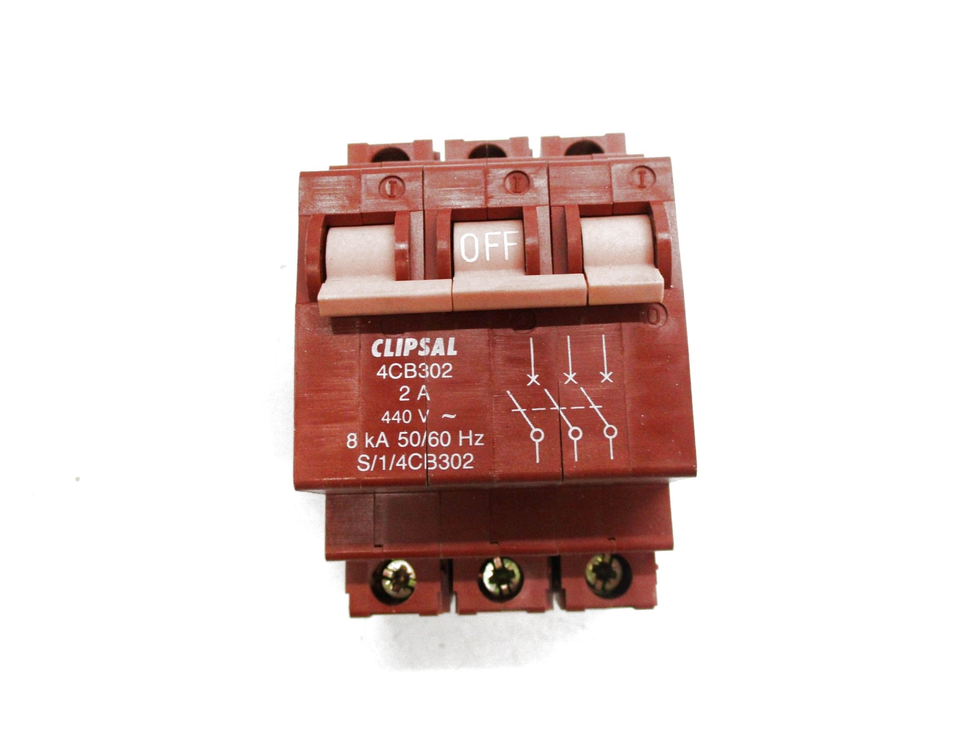 CLIPSAL 4CB302 2A 440V NSMP