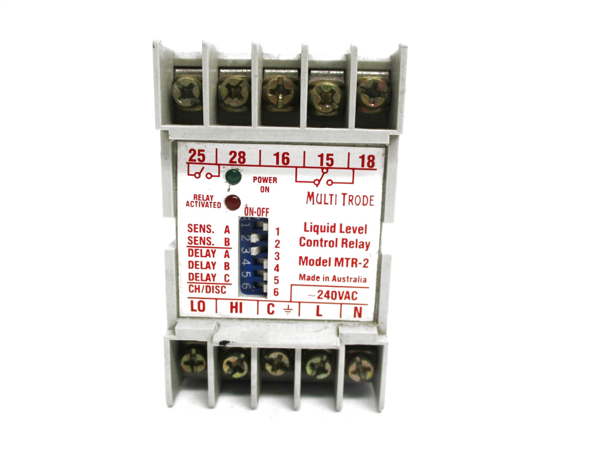 MULTITRODE MTR-2 240VAC UNMP