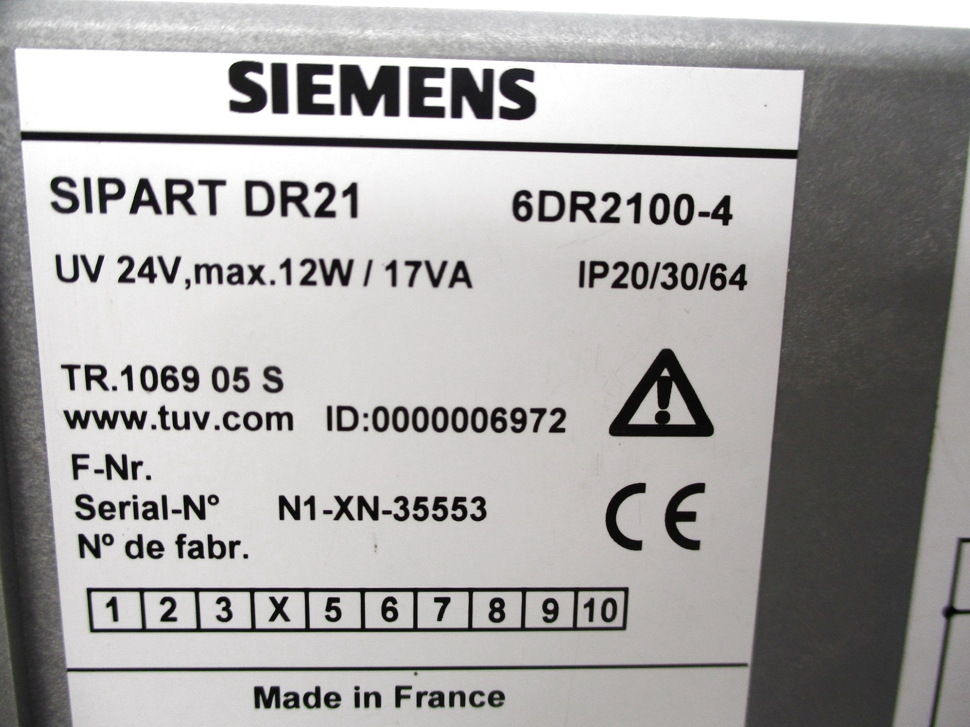 SIEMENS 6DR21004 NSMP