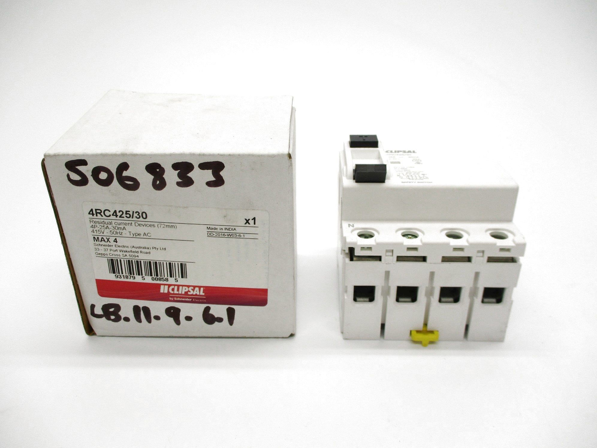 CLIPSAL 4RC425/30 25A 415V NSMP